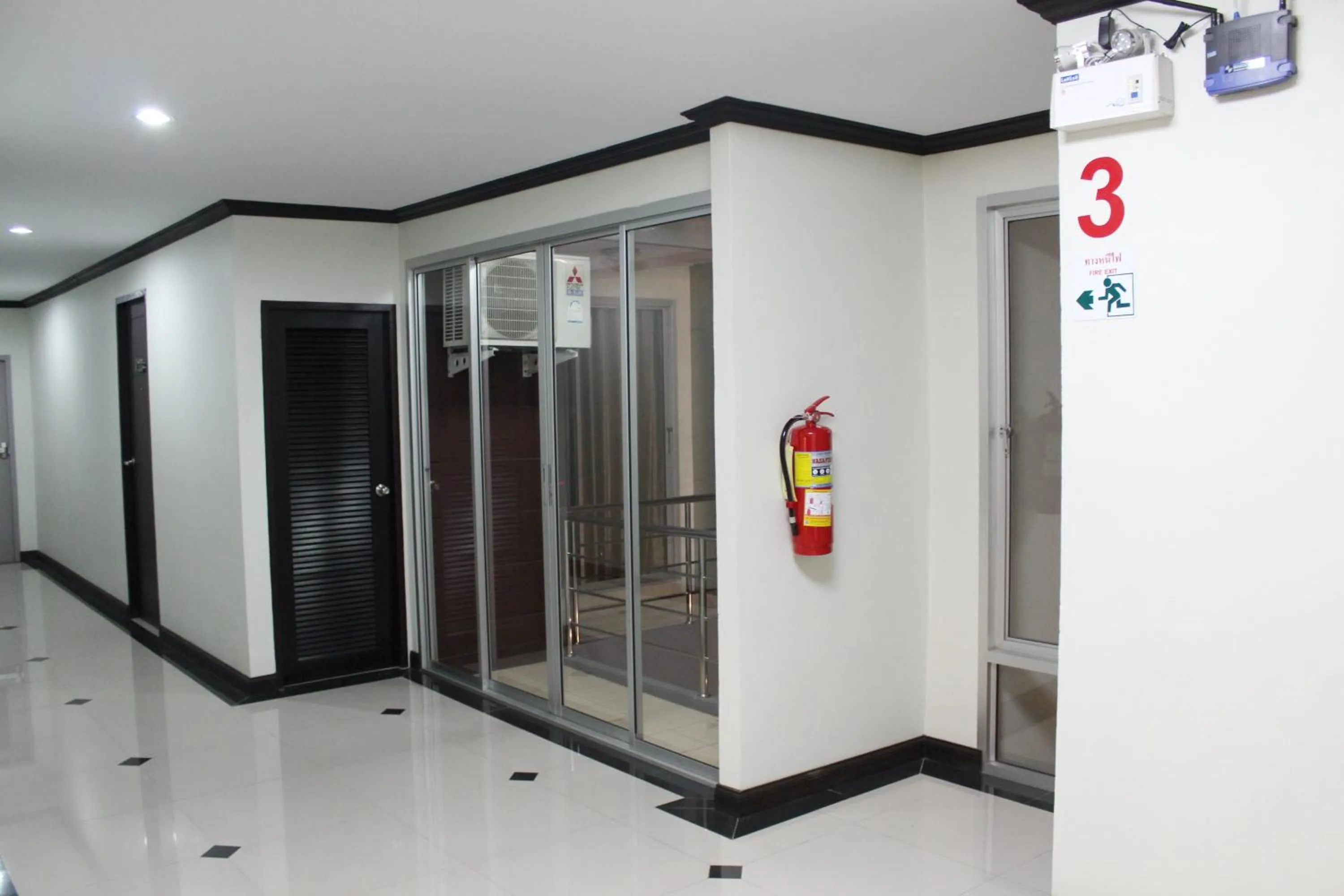 Facade/entrance in Triton Place