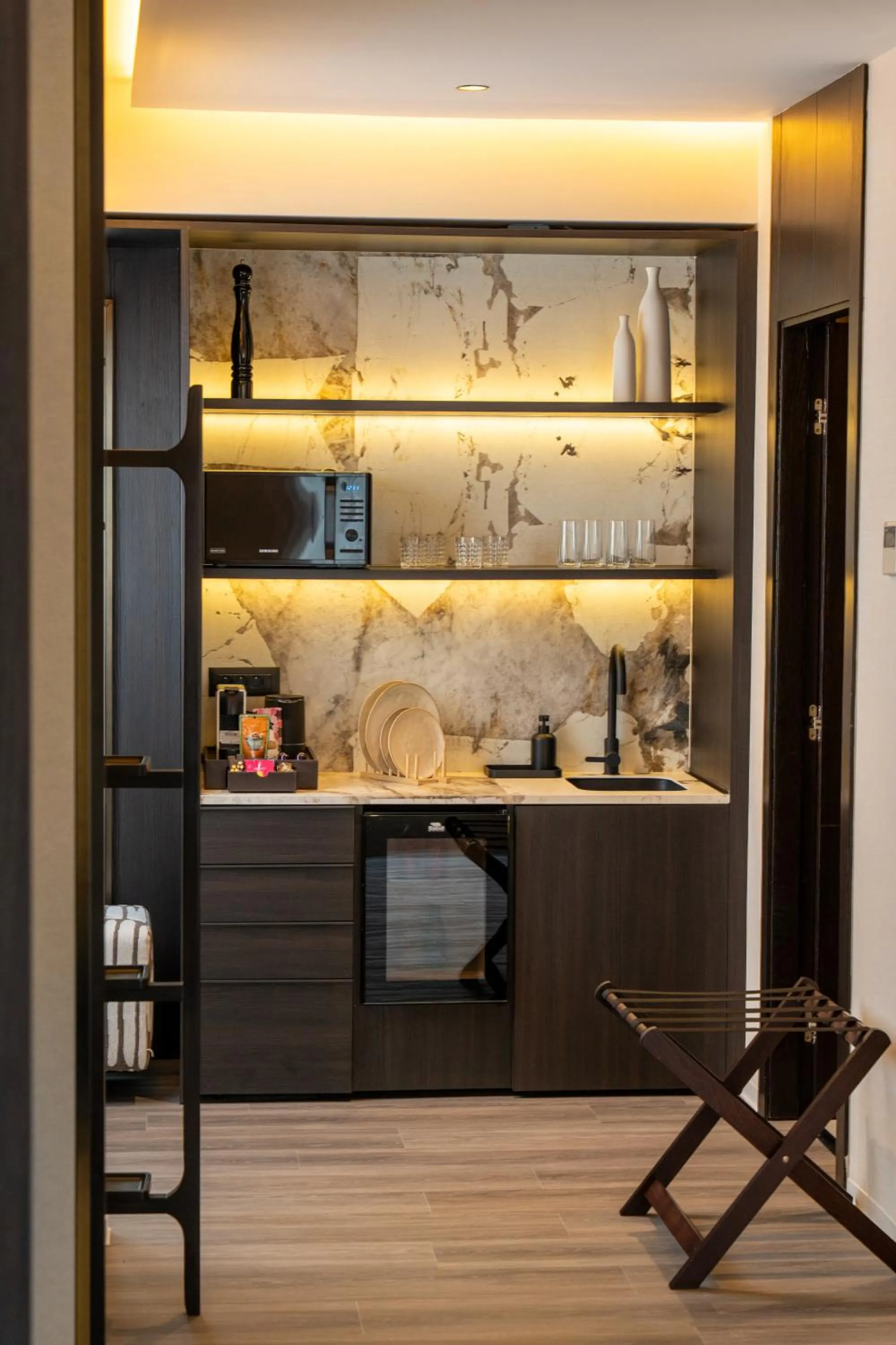 Kitchen or kitchenette in Suites By Le Rêve
