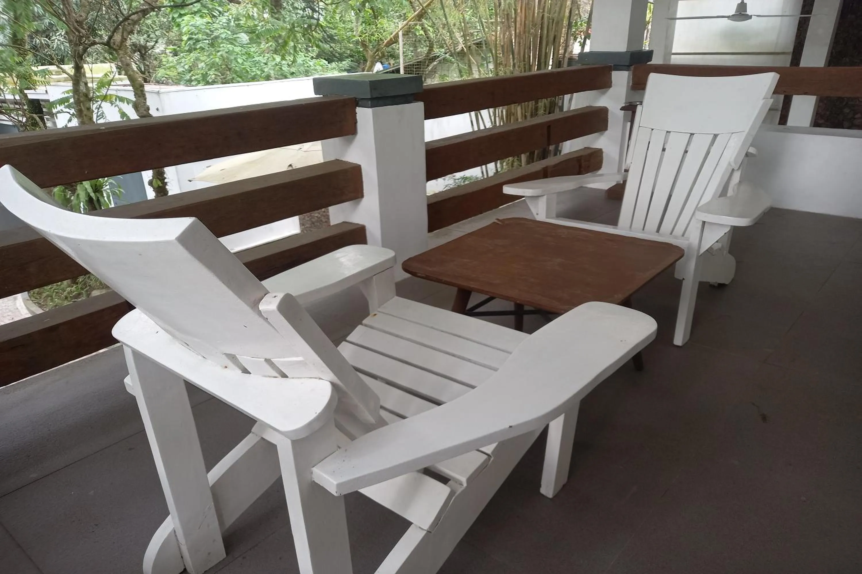 Seating area in T House Tagaytay