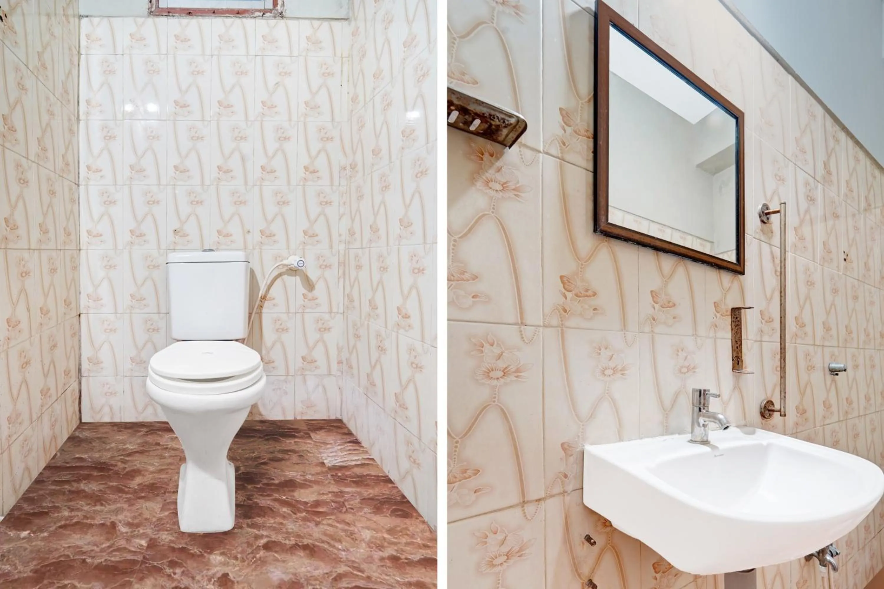 Bathroom in Super Hotel O Tiruppur Near Railway station