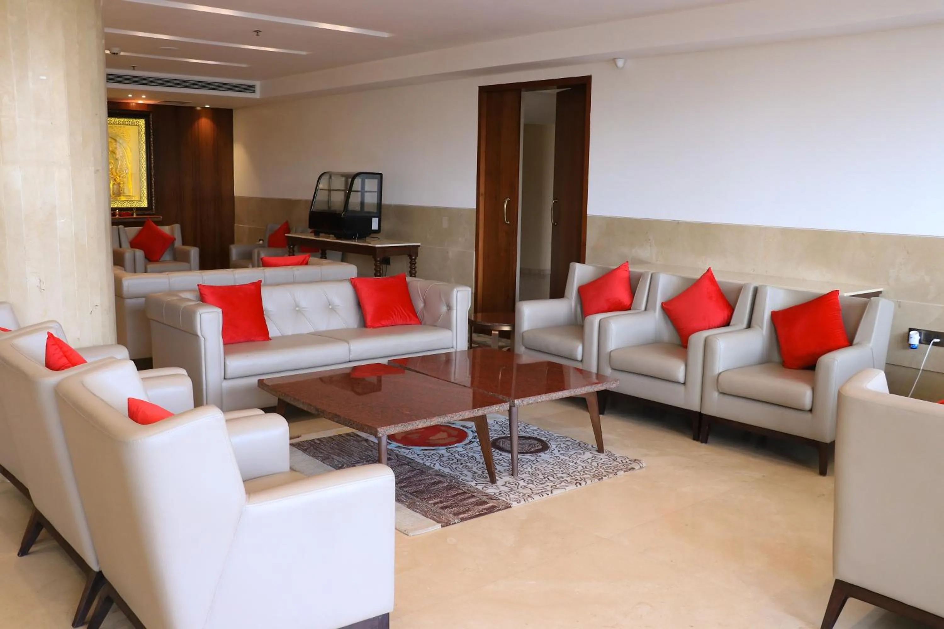 Lobby or reception in Tania President Inn