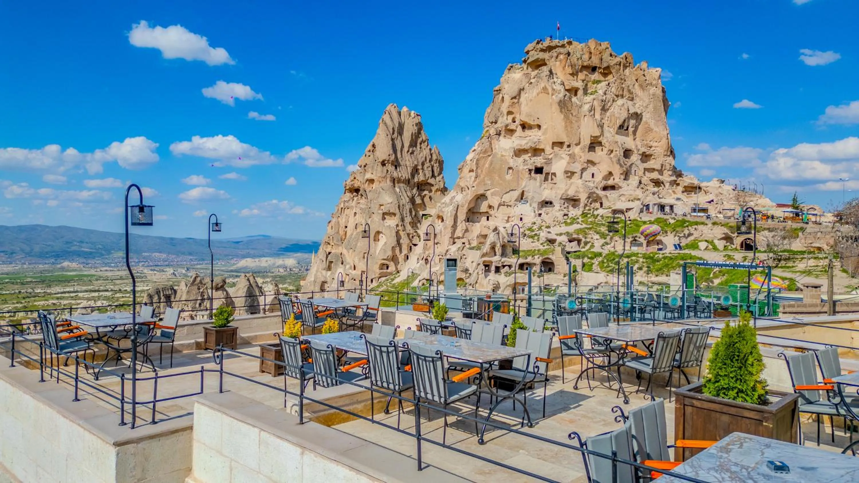 Balcony/Terrace in Castellum Cave Cappadocia