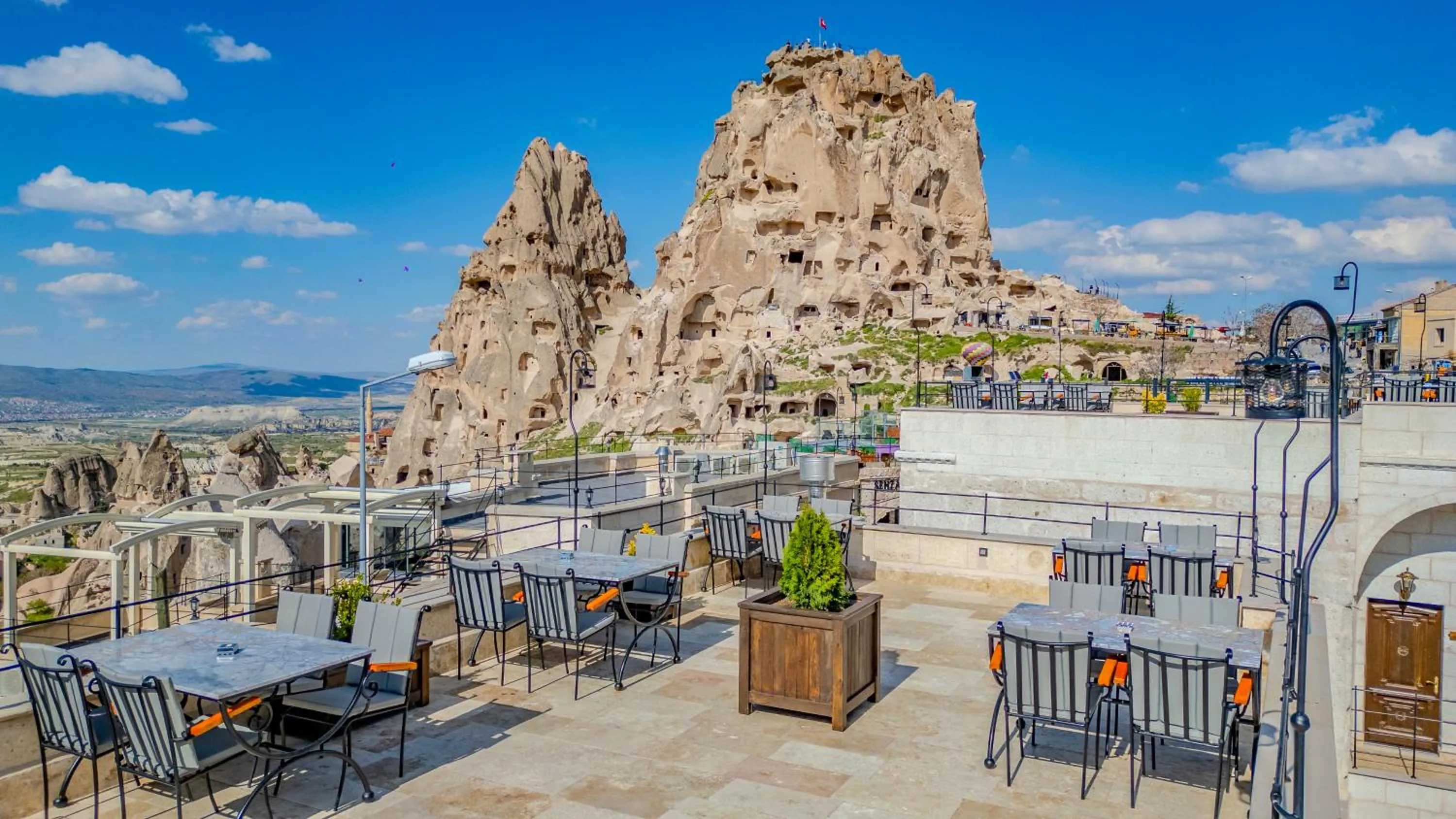 Balcony/Terrace in Castellum Cave Cappadocia