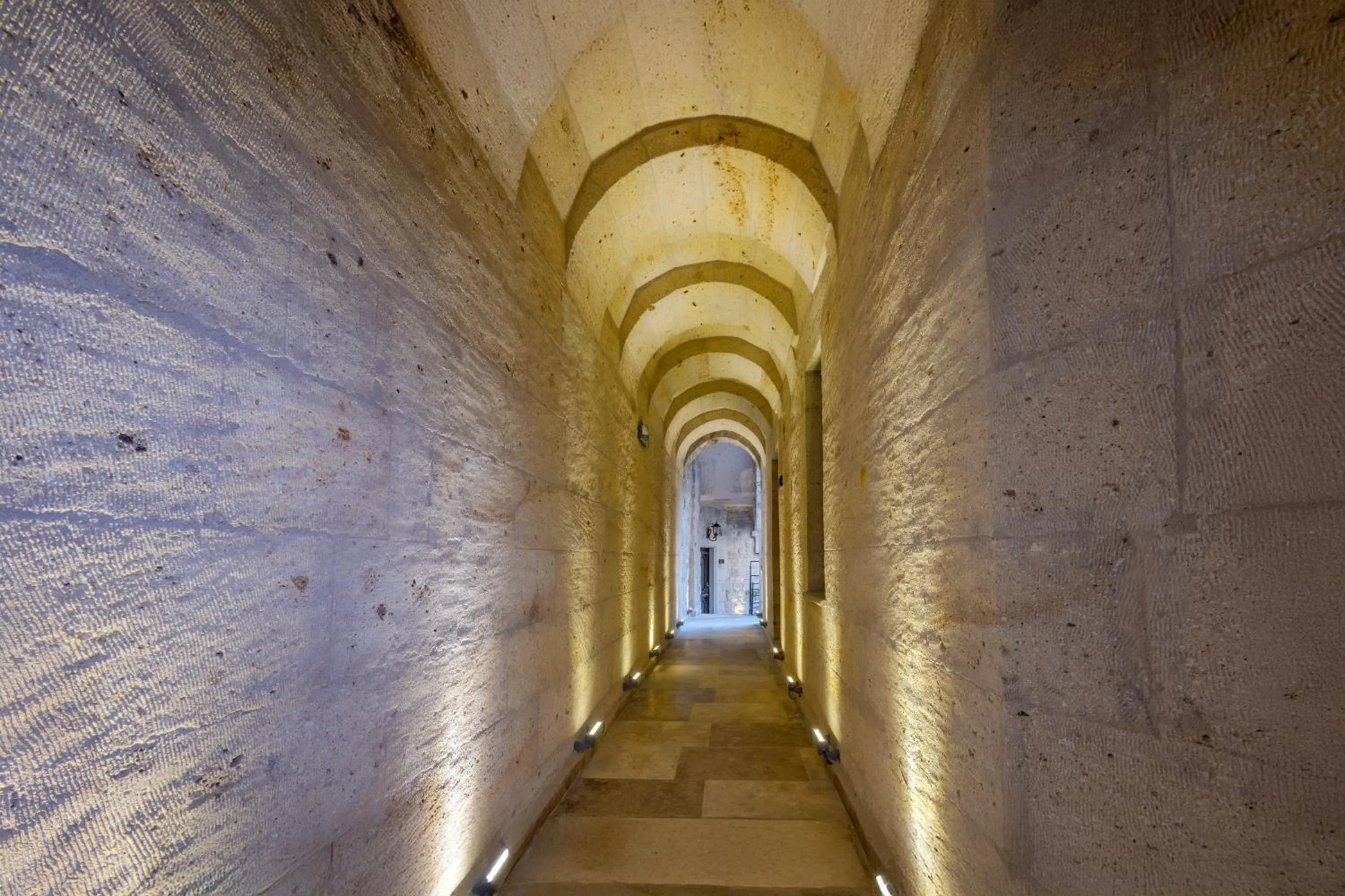 Decorative detail in Castellum Cave Cappadocia