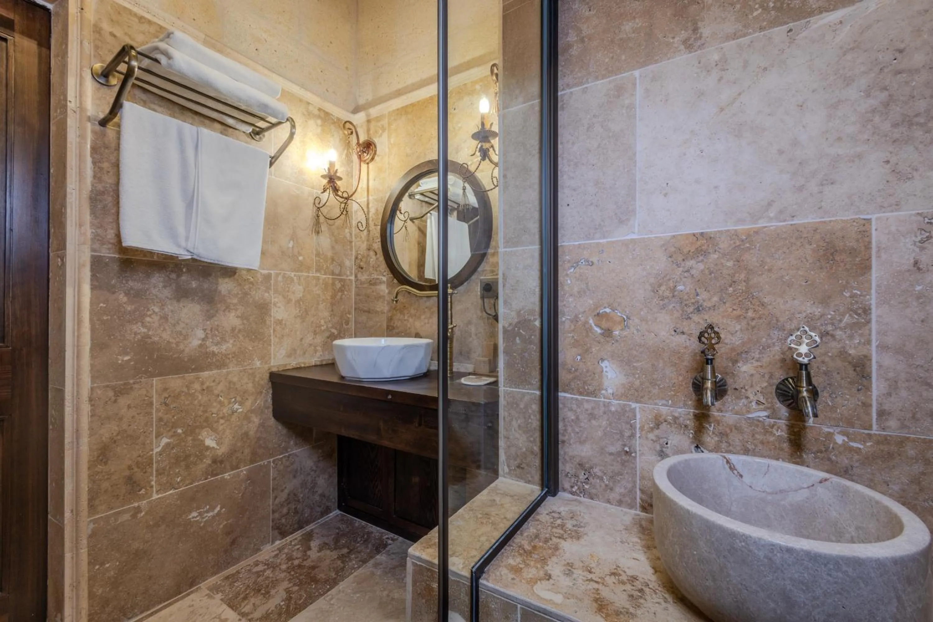 Bathroom in Castellum Cave Cappadocia