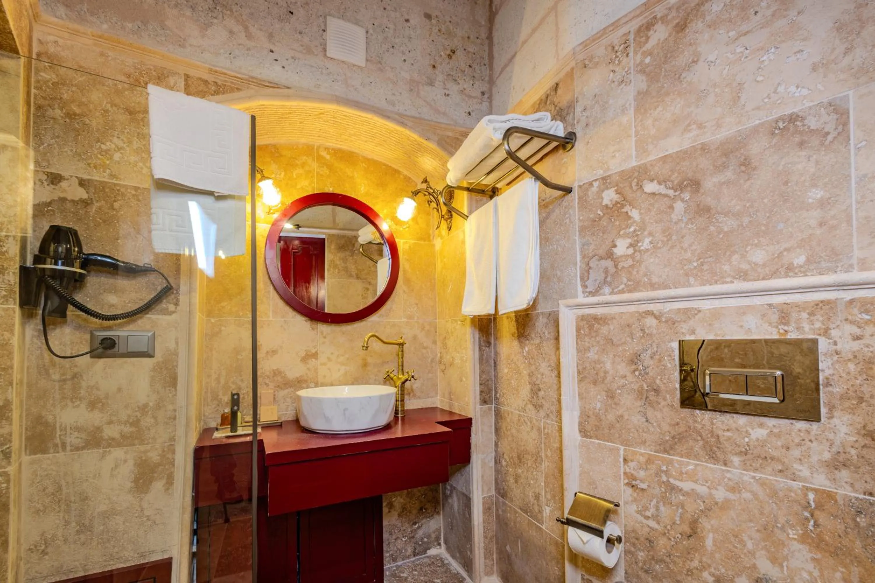 Bathroom in Castellum Cave Cappadocia