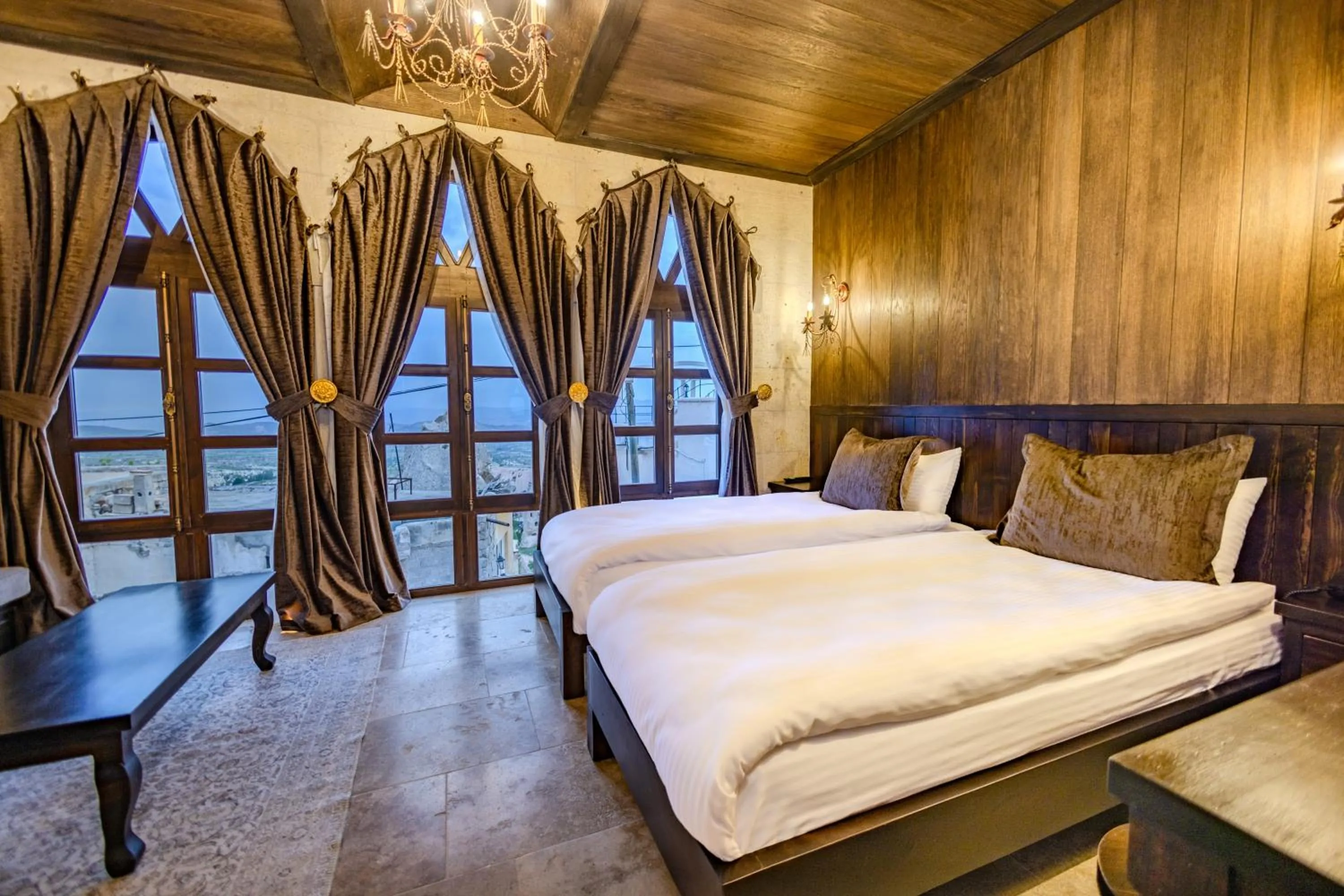 Bedroom, Bed in Castellum Cave Cappadocia