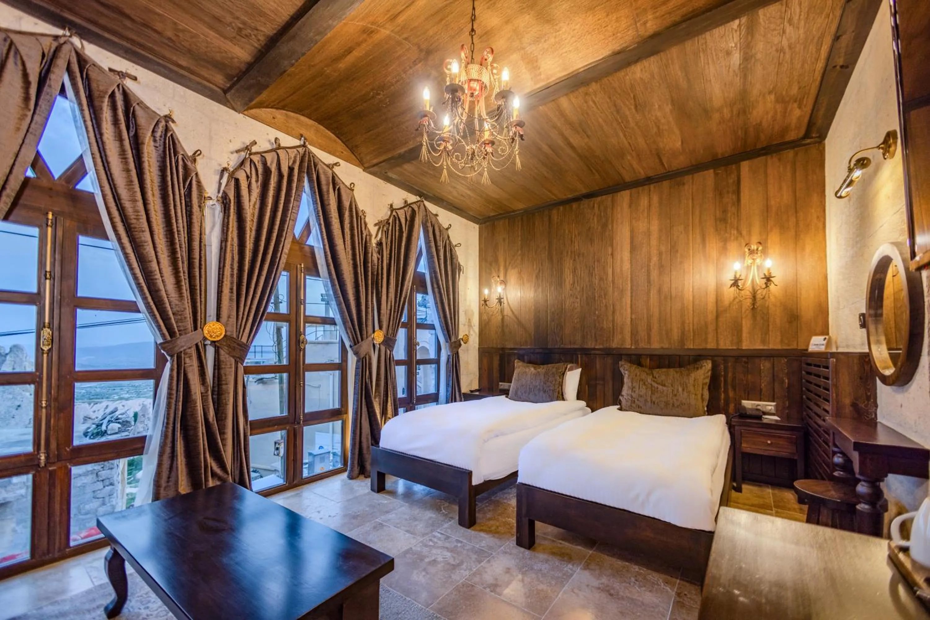 View (from property/room), Bed in Castellum Cave Cappadocia