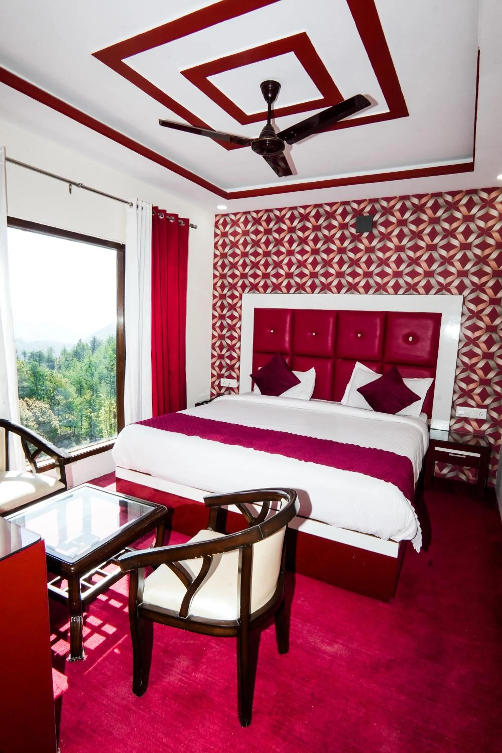 Bedroom, Bed in The Radiance - kufri