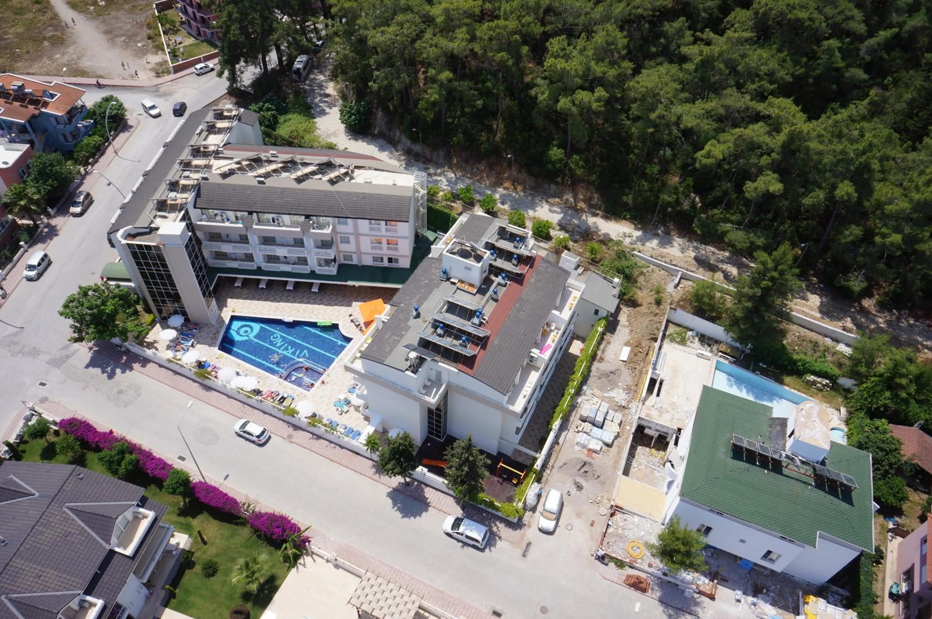 Bird's eye view in Viking Express Hotel