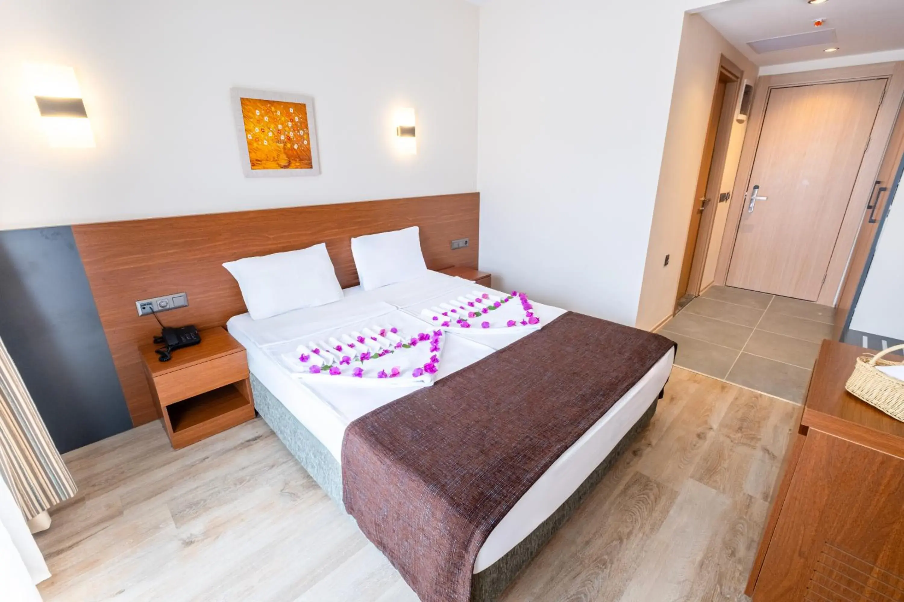 Bed in Viking Express Hotel Bed in Viking Express Hotel