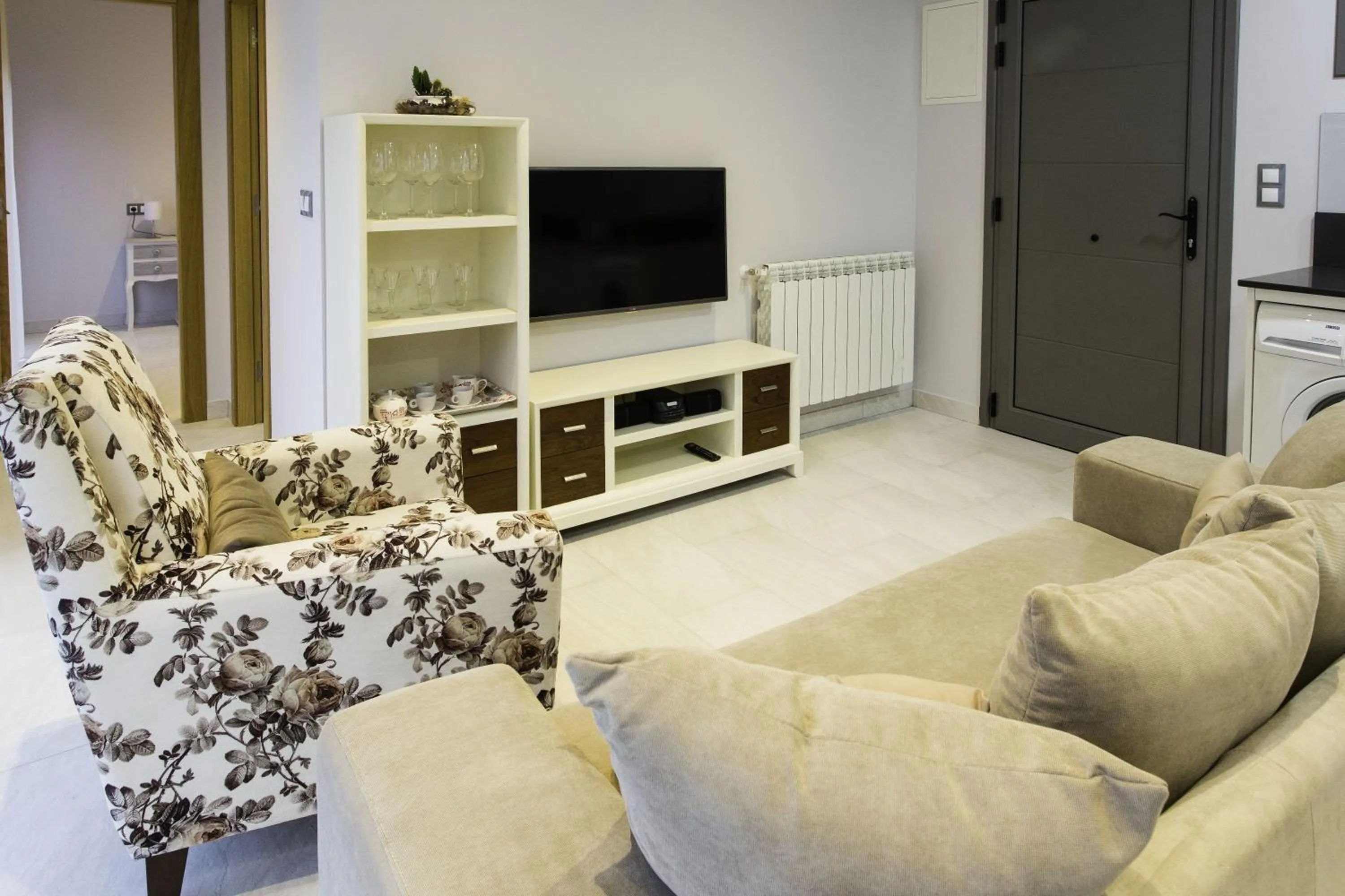 Living room in Apartamentos Borizu Playa