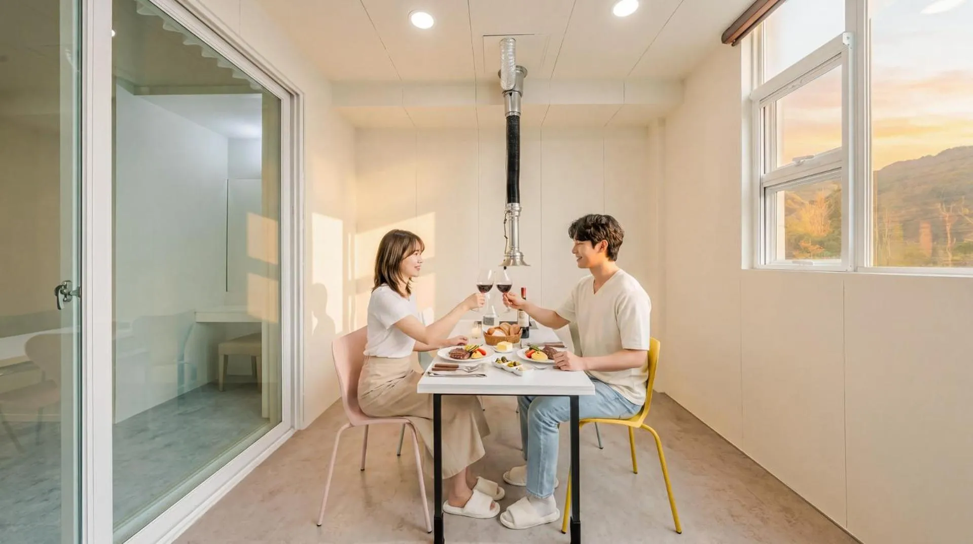 Property building in Namyangju Cozy Hill Spa Pension