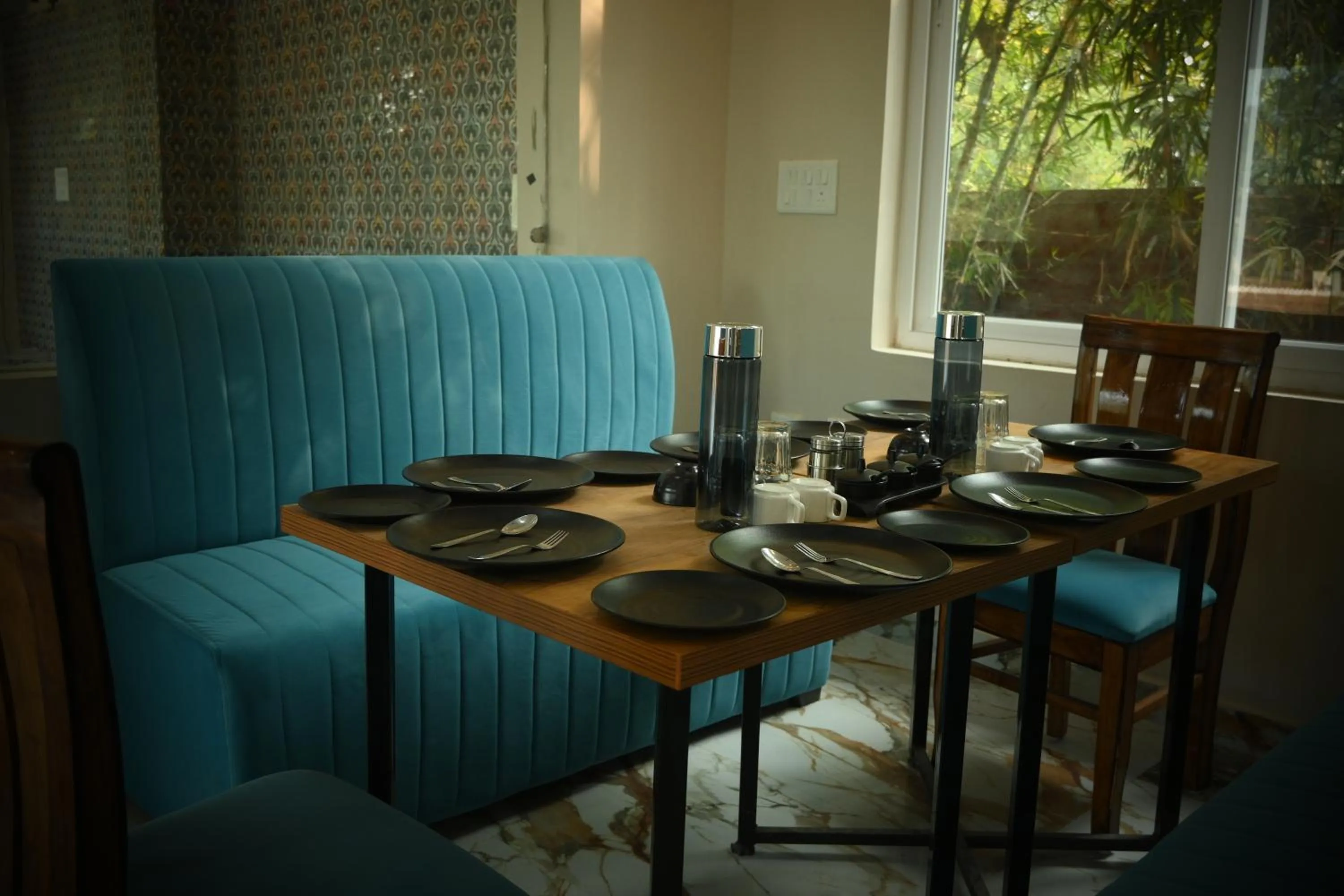 Dining area in Bandhavgarh Tiger Resort