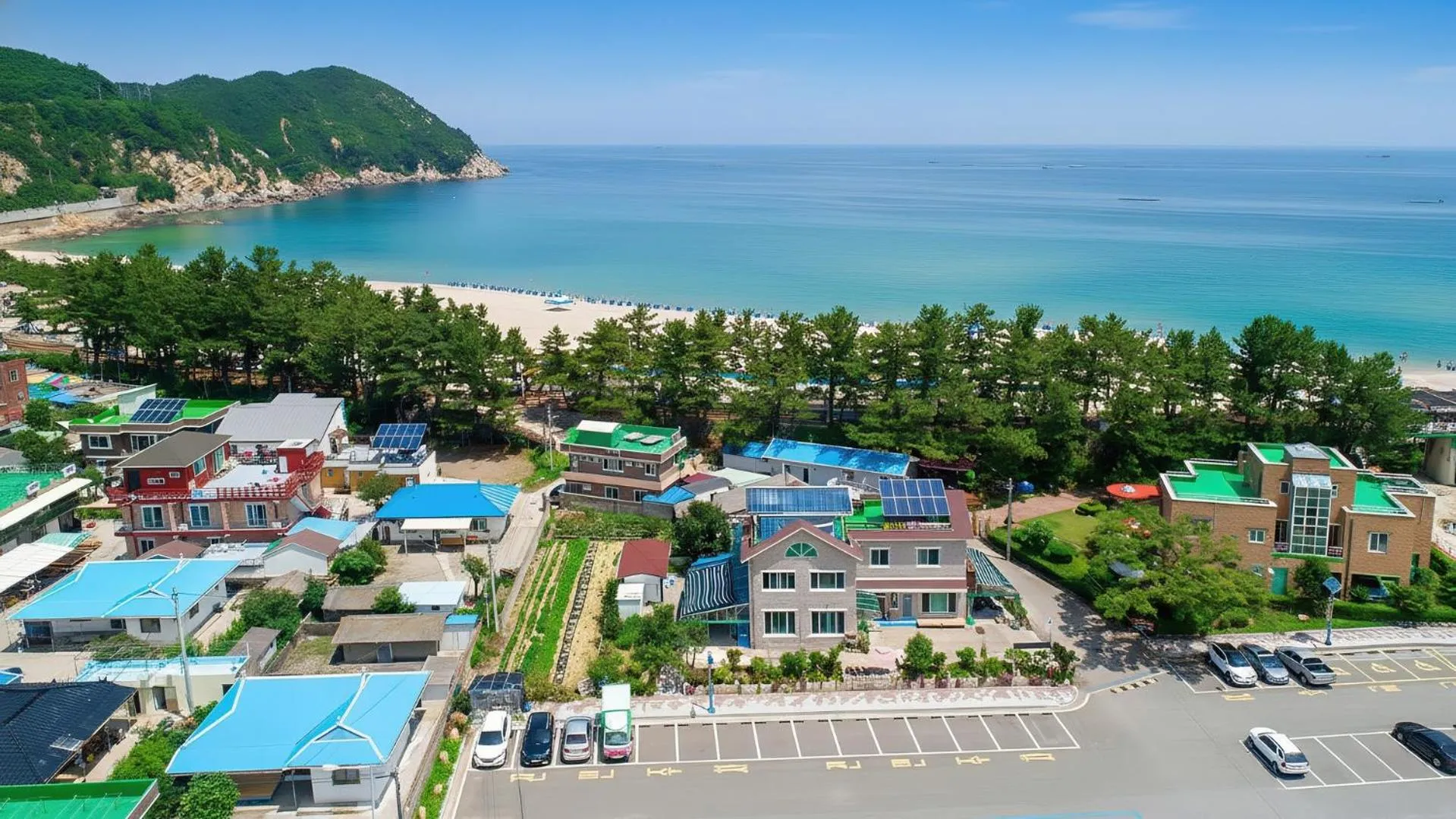 Property building in Samcheok Sol Beach Pension