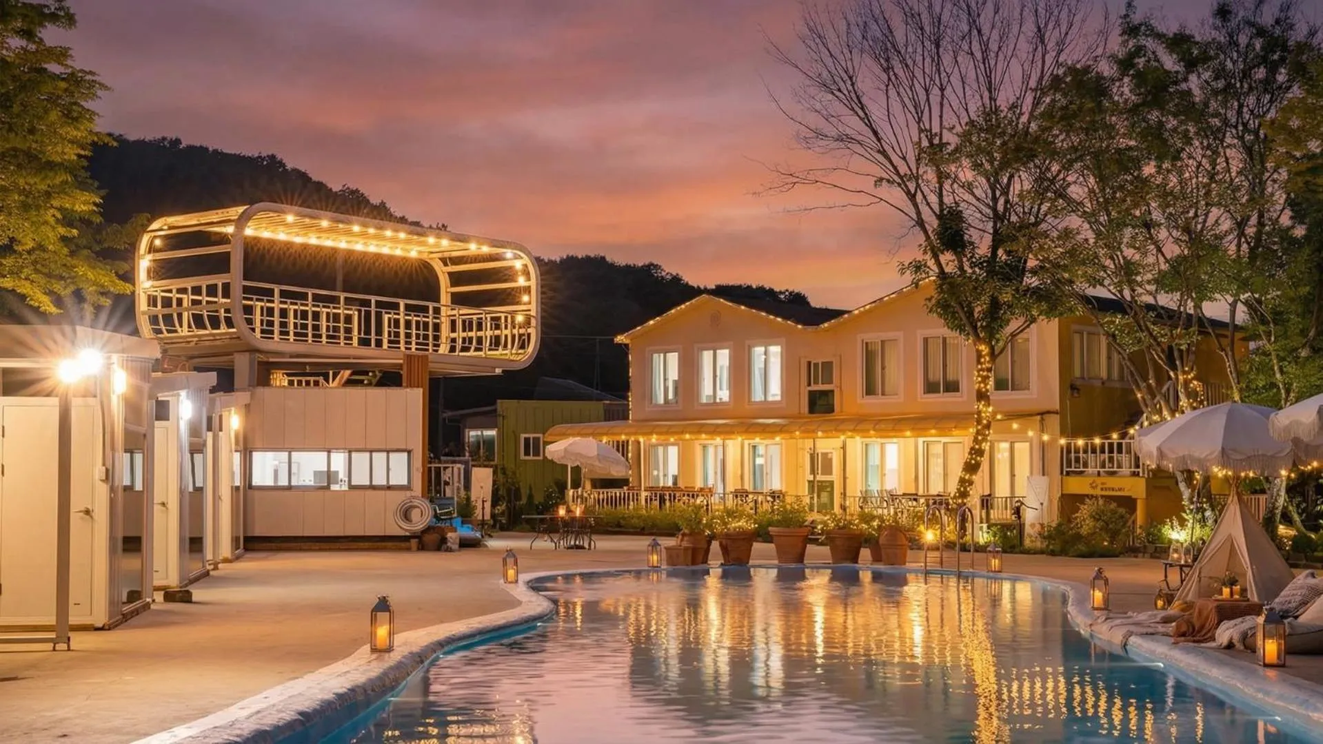 Property building in yangpyeong seojongpool pet pension