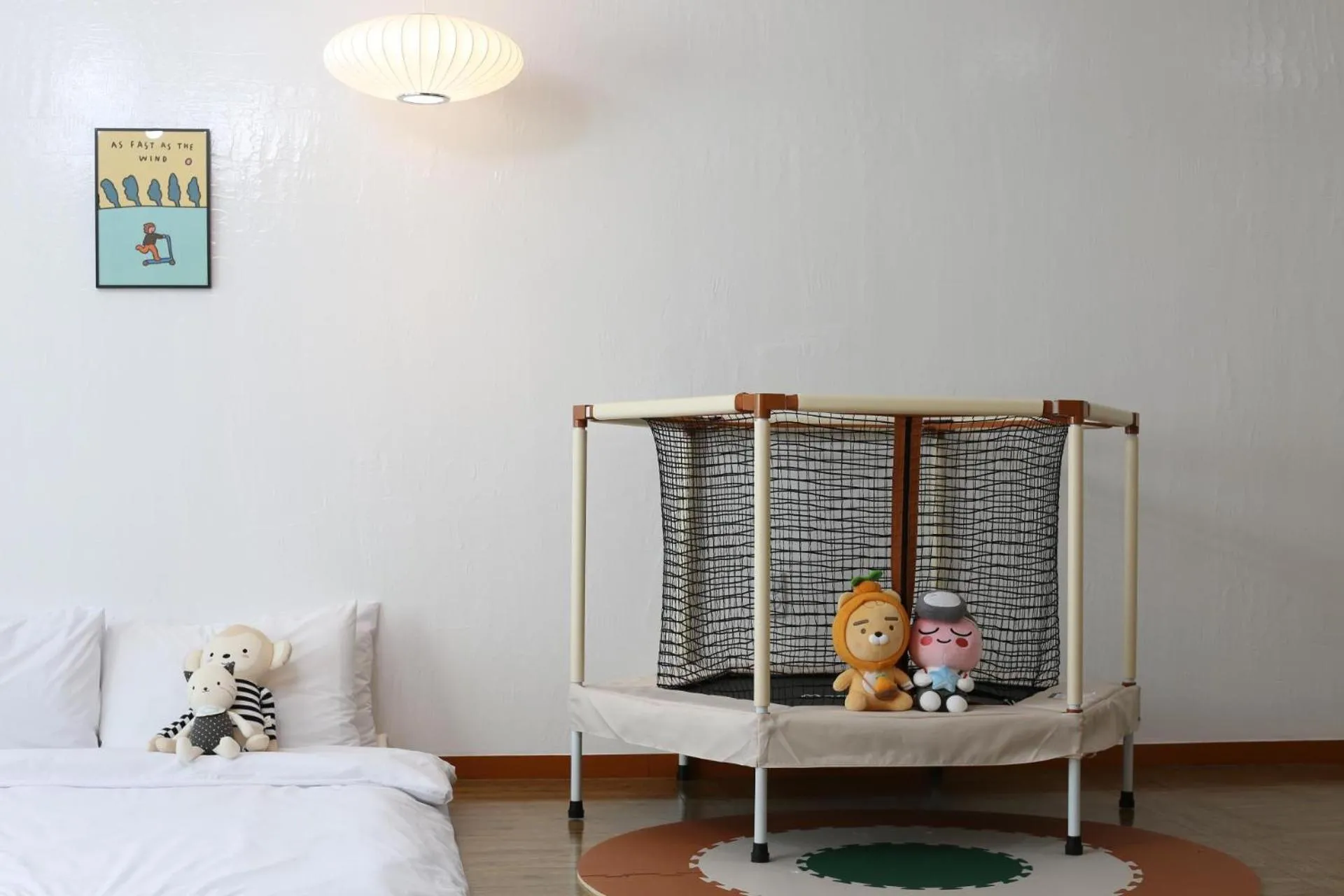 Property building, Bed in Jeju Kidsgajok badatgahauseu
