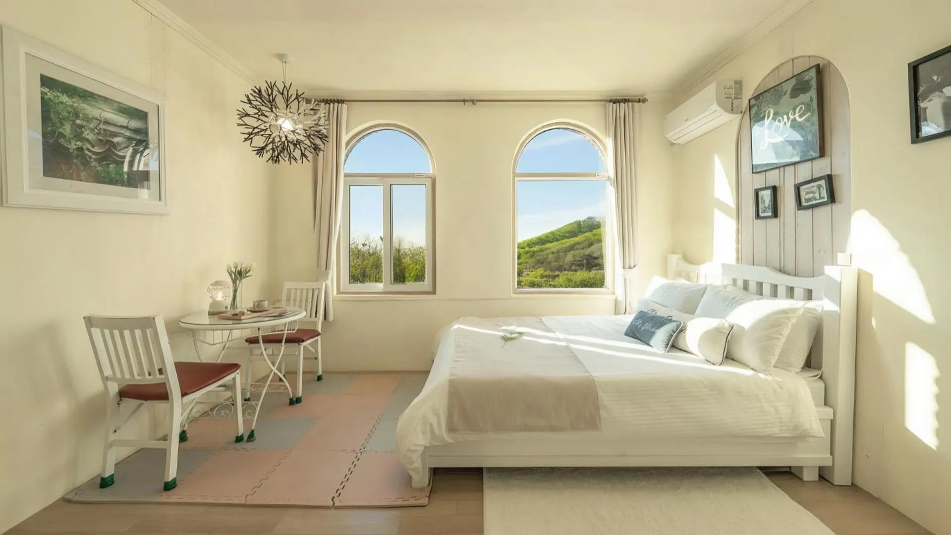 Property building, Bed in Ganghwa Sky Garden Poolvilla