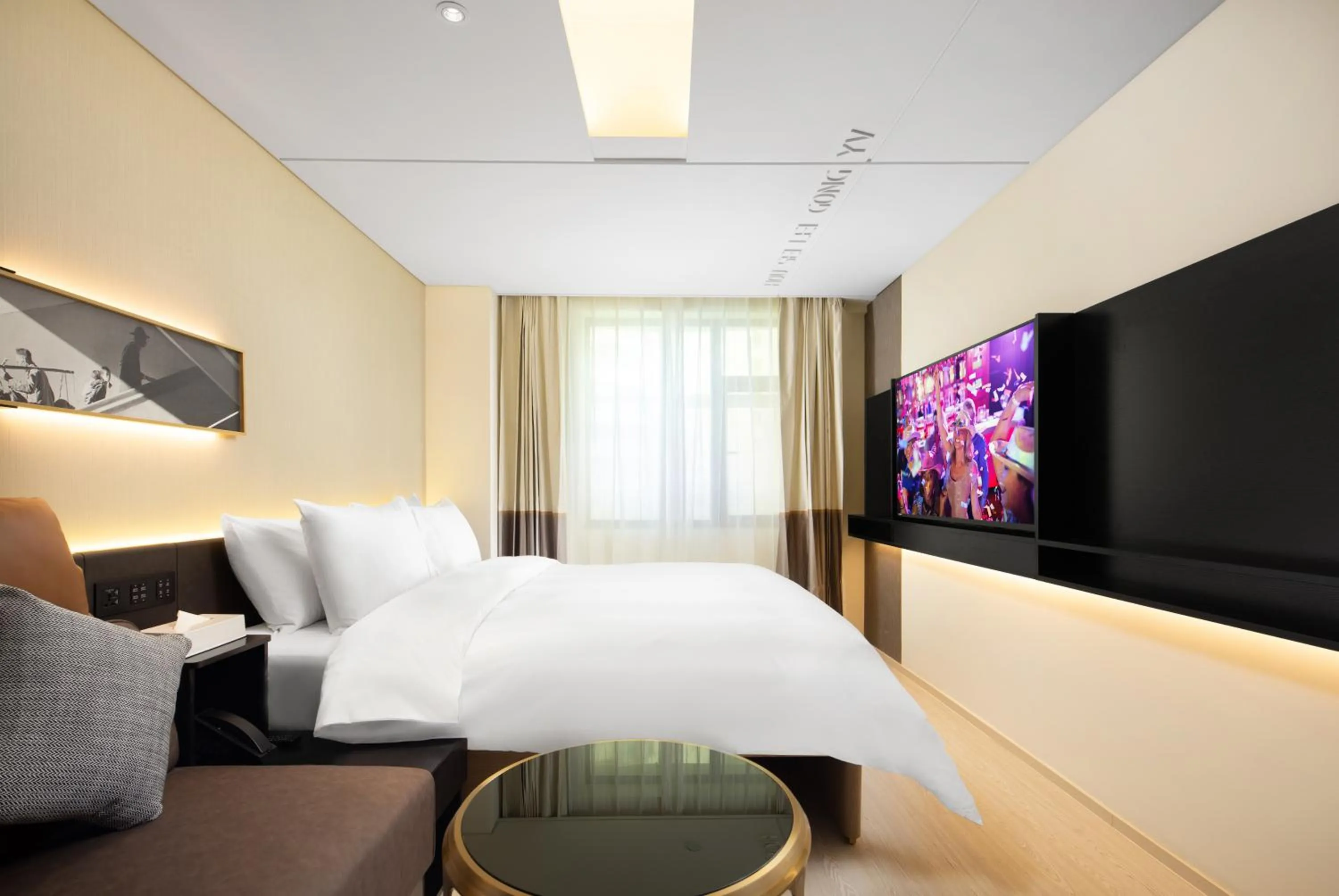 Photo of the whole room, Bed in CITIGO HOUSE Tianhe Guangzhou