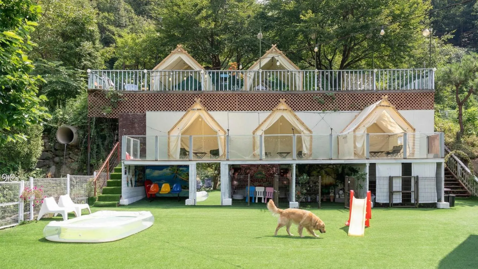 Property building in Gapyeong Jmong Choncance&Camping Pension