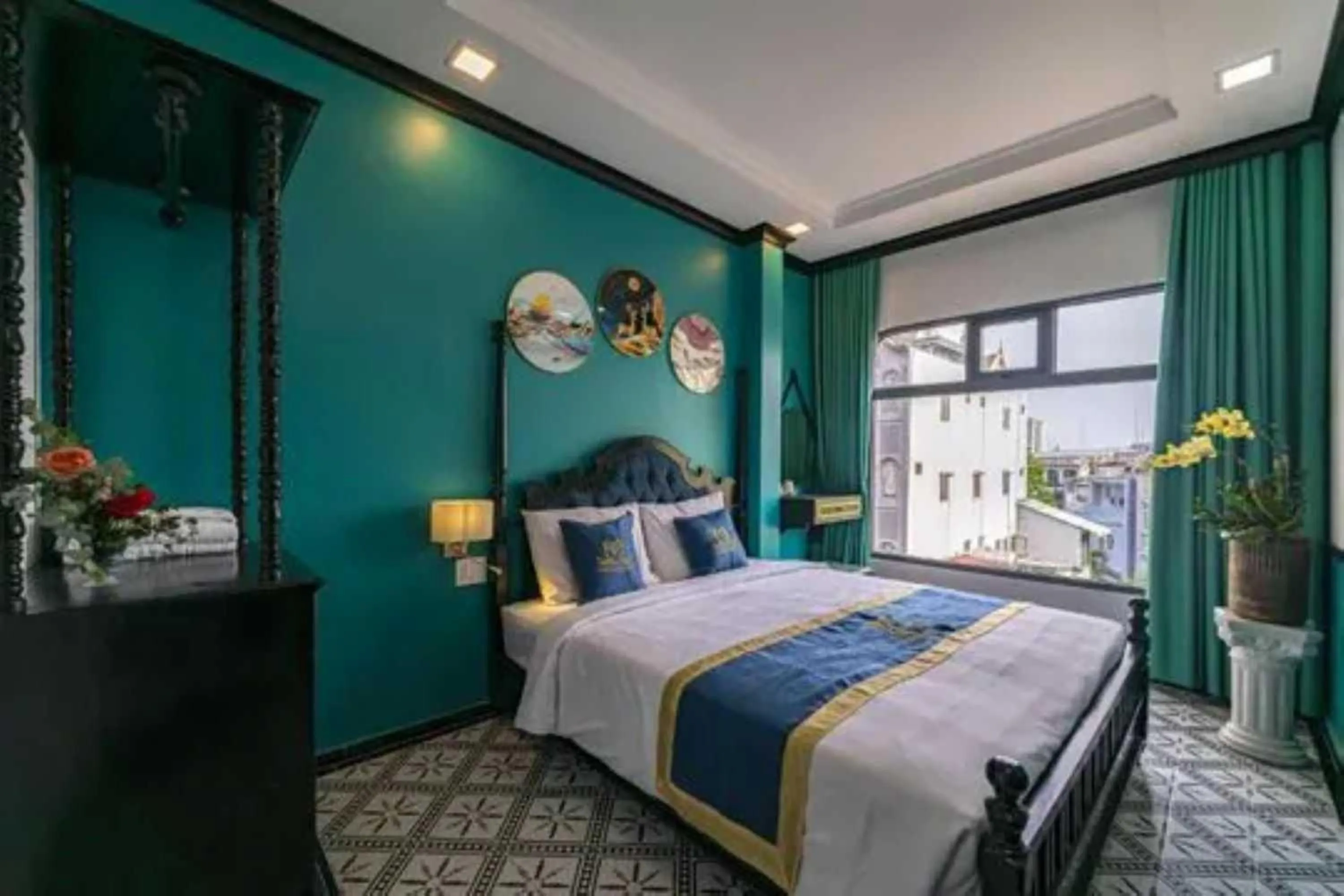 Bedroom, Bed in Dancentre Airport Stays - Vyvy Hotel
