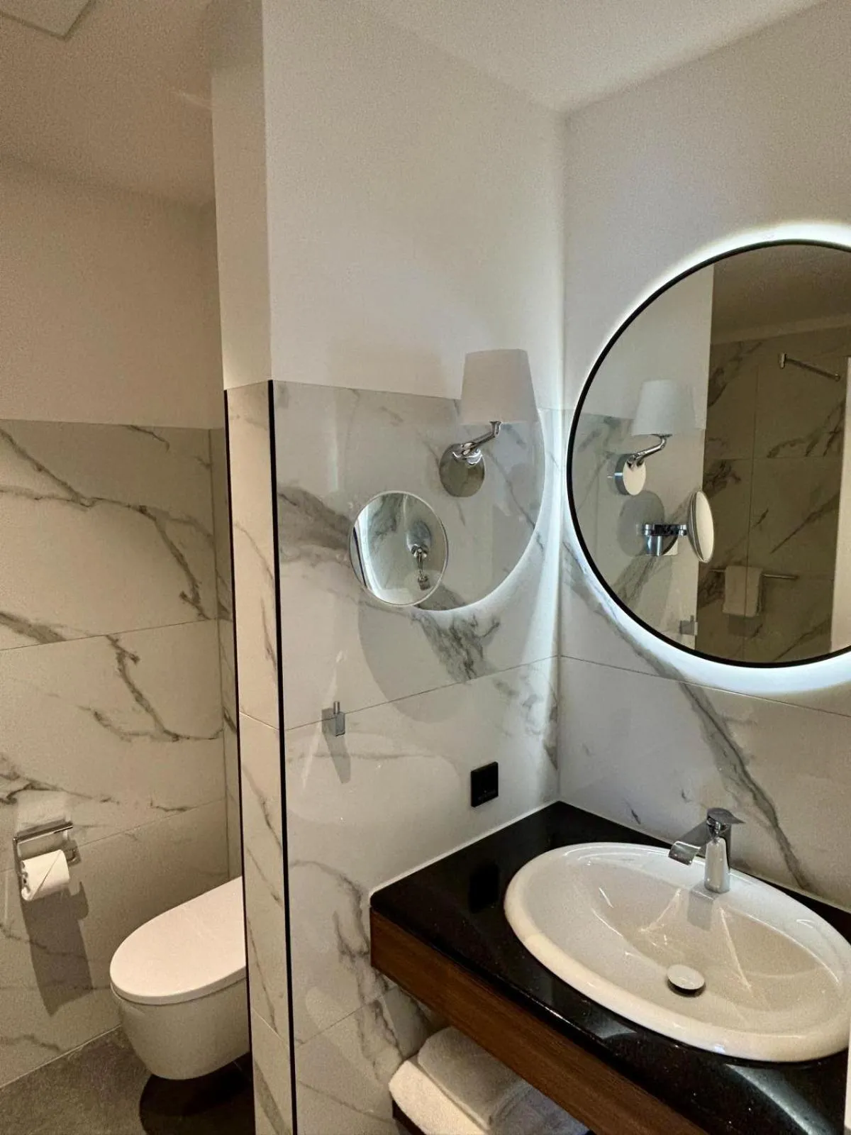 Toilet in Hotel Fürstenhof