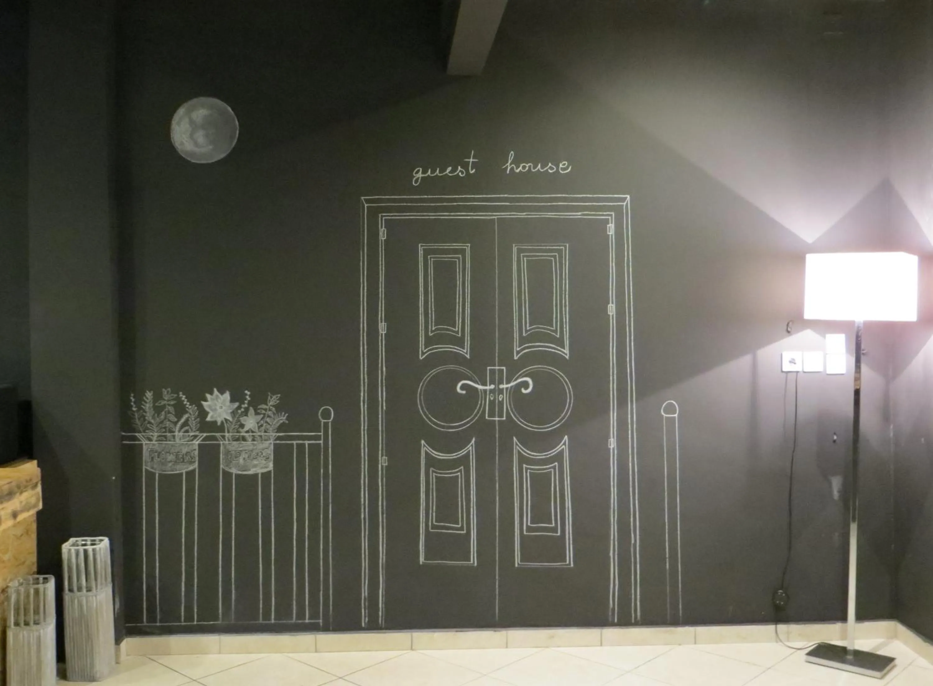 Lounge or bar in Leonidaion Guesthouse