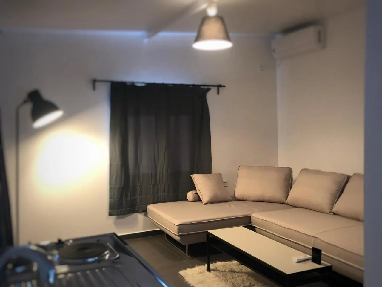 Living room in Leonidaion Guesthouse