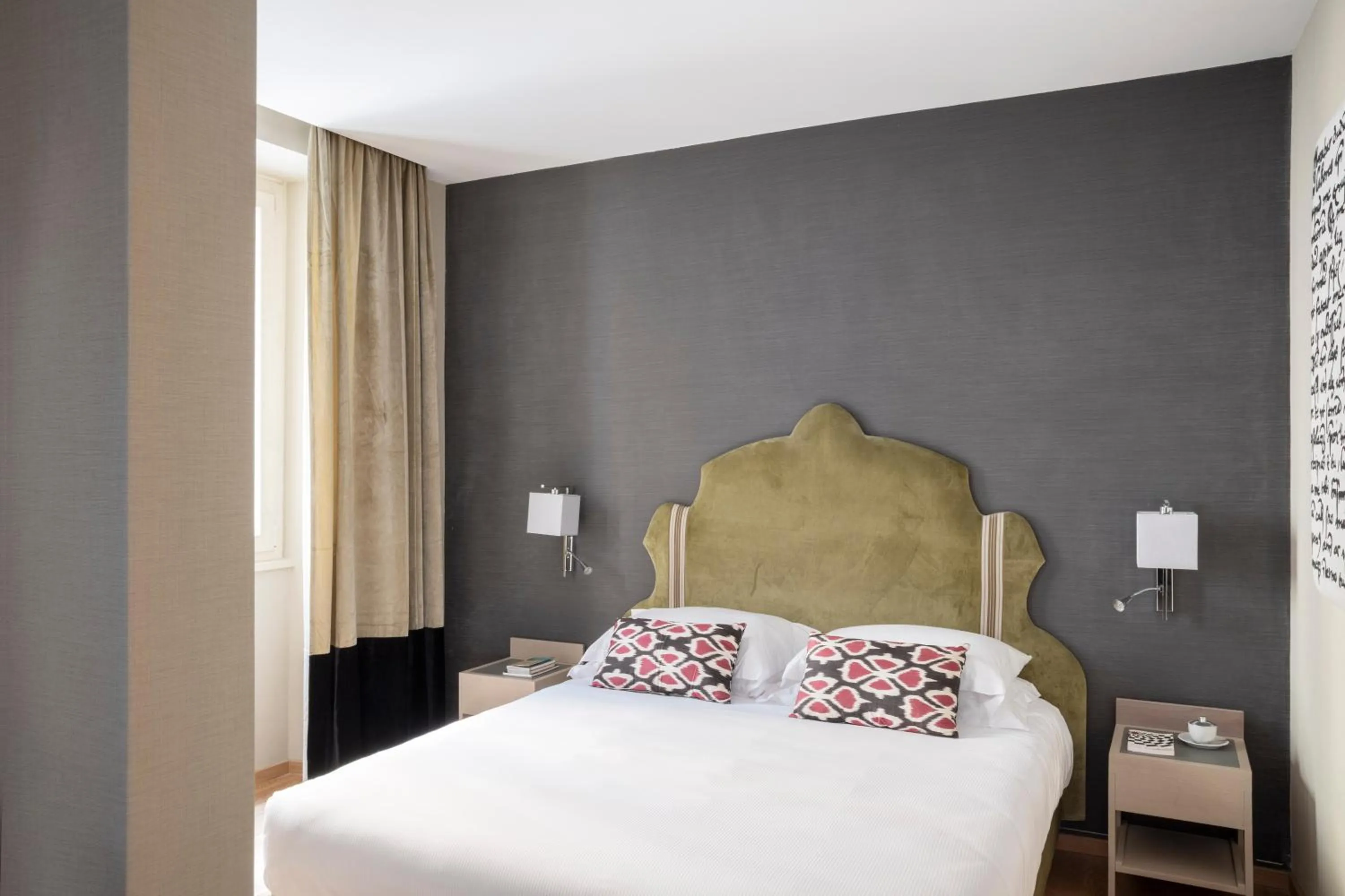 Bed in HOTEL ADRIANO Rooftop