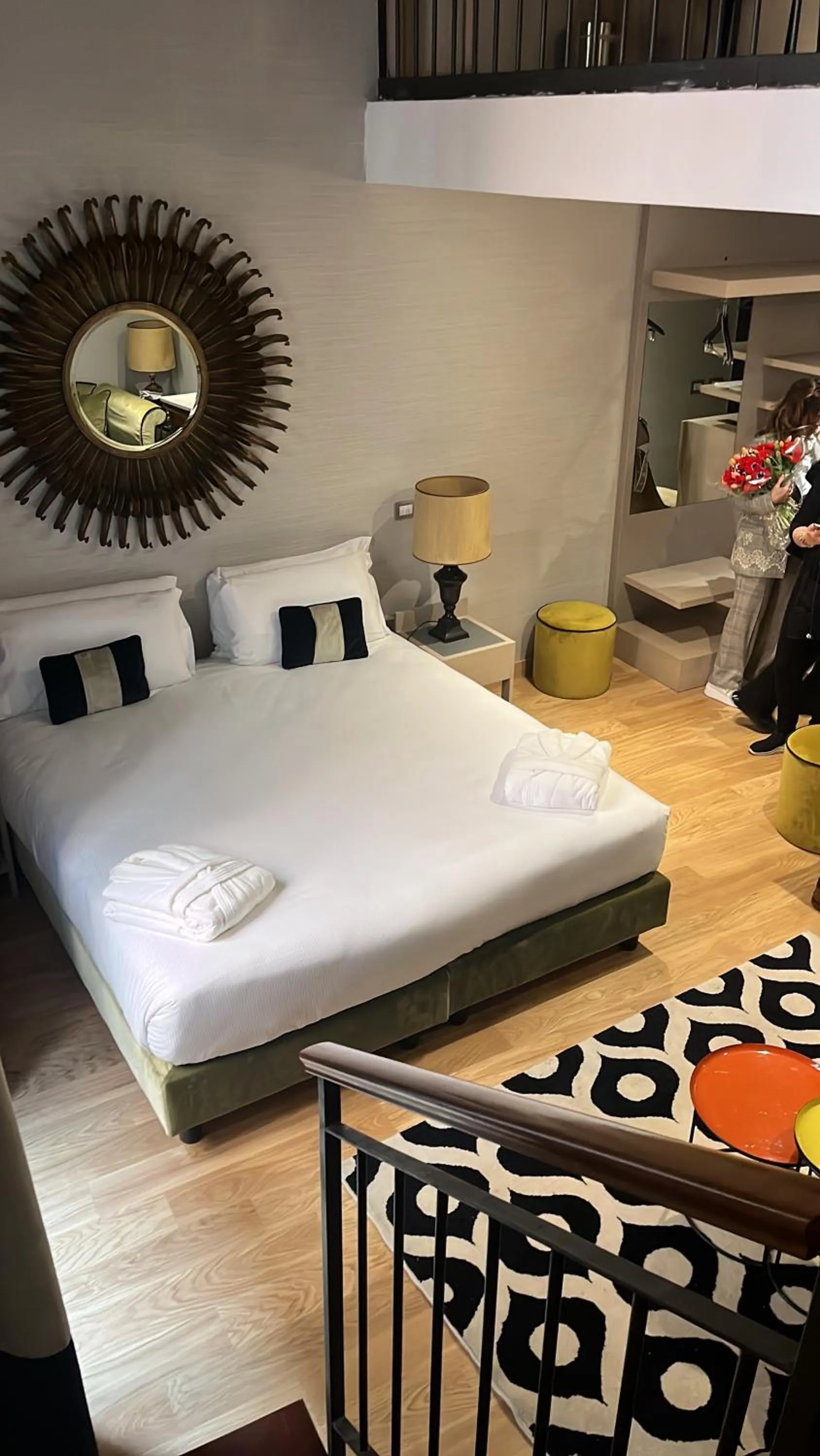 Photo of the whole room, Bed in HOTEL ADRIANO Rooftop