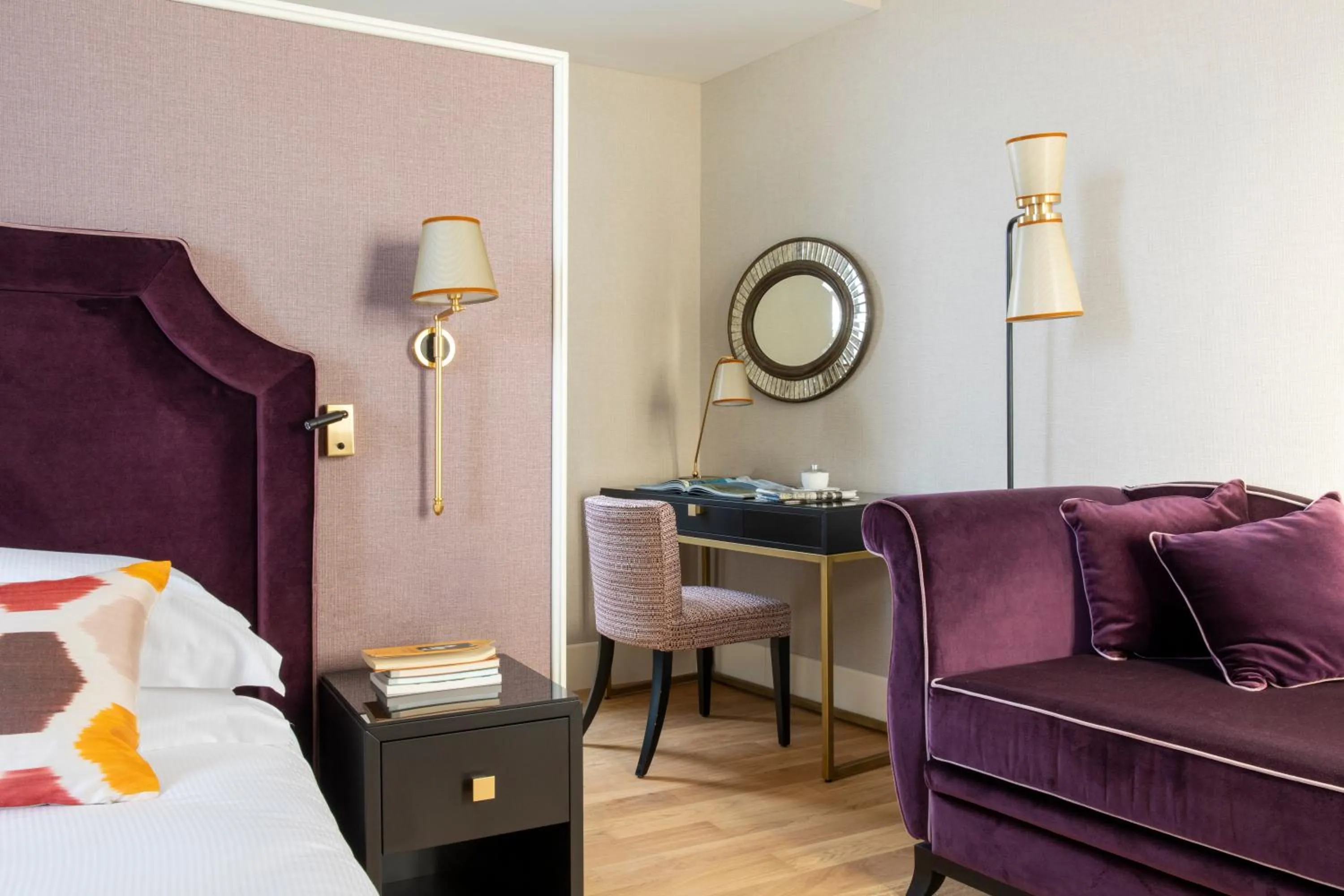 Bed in HOTEL ADRIANO Rooftop