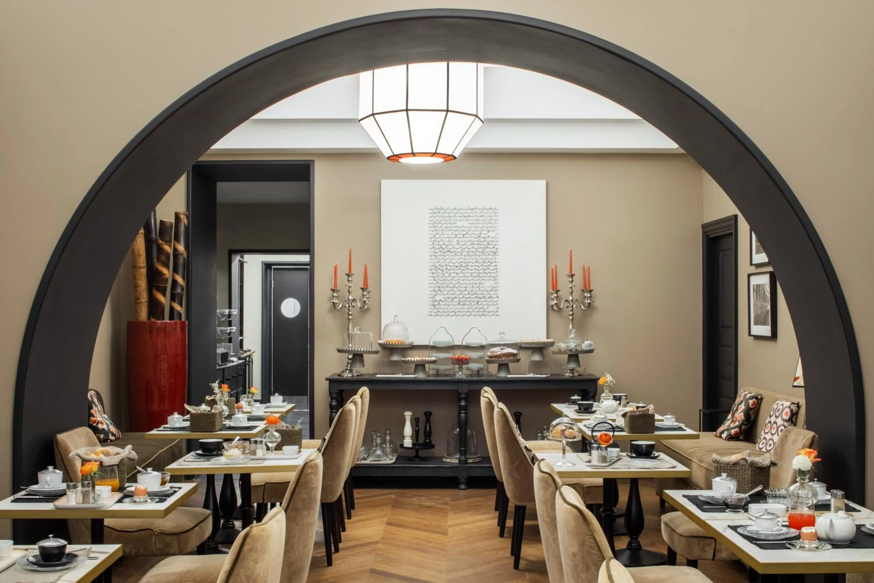 Breakfast in HOTEL ADRIANO Rooftop