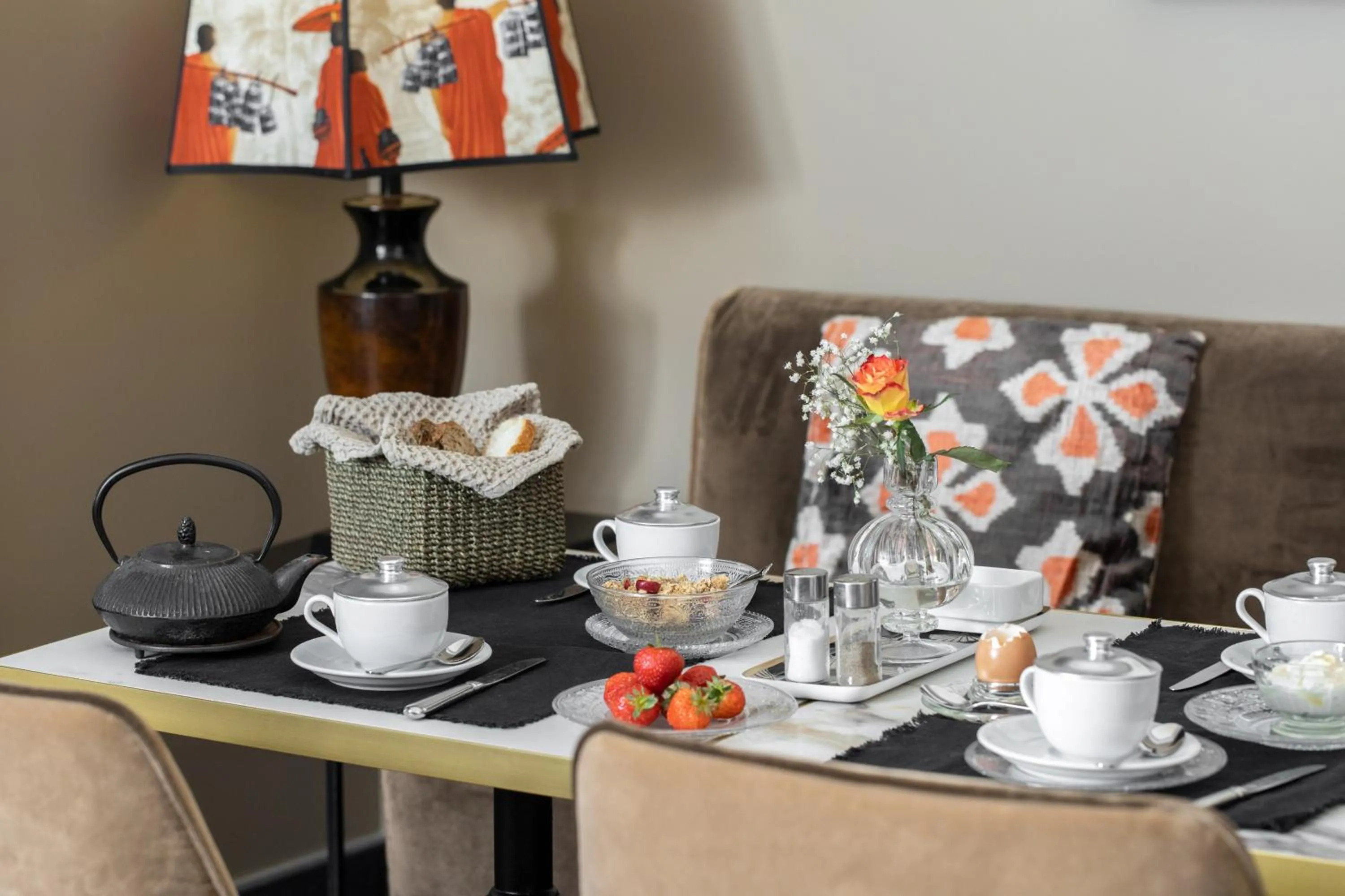 Breakfast in HOTEL ADRIANO Rooftop