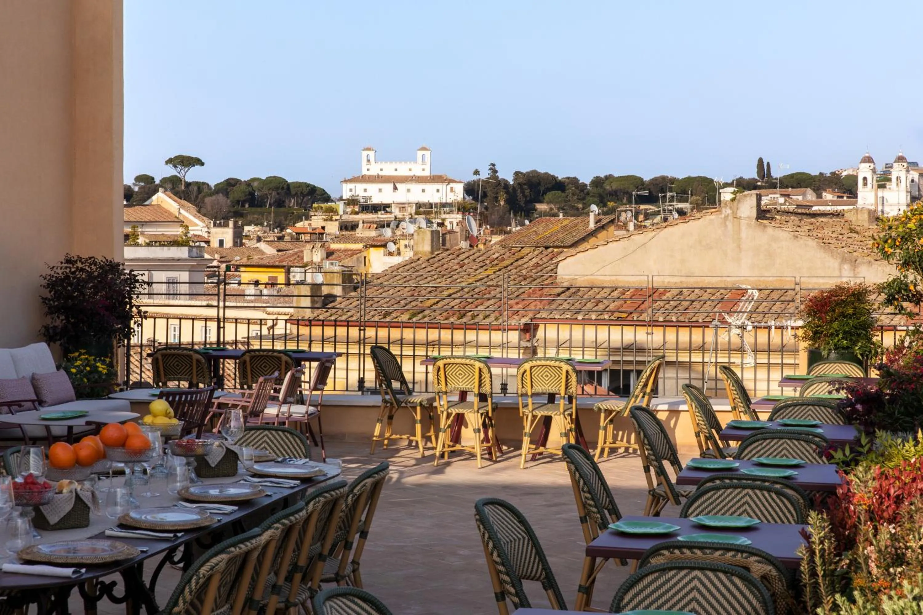 Balcony/Terrace in HOTEL ADRIANO Rooftop