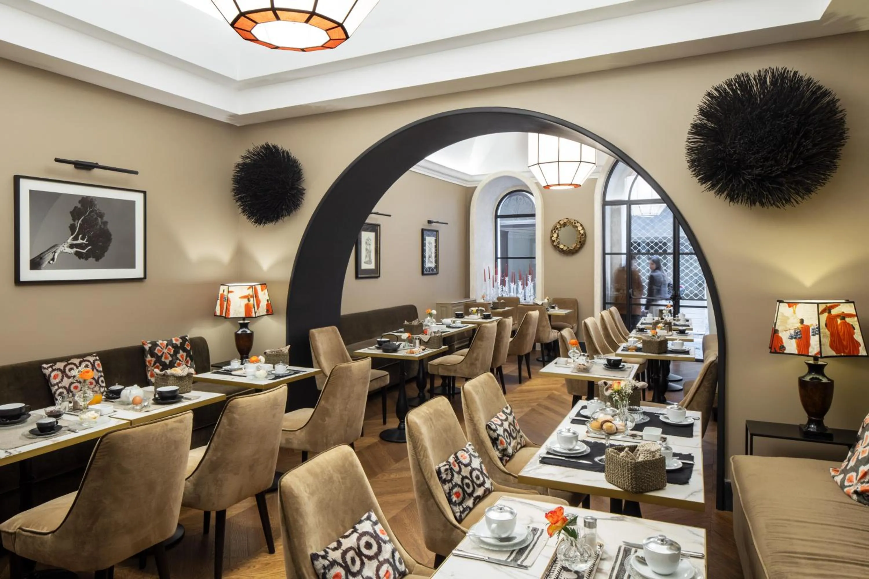 Breakfast in HOTEL ADRIANO Rooftop