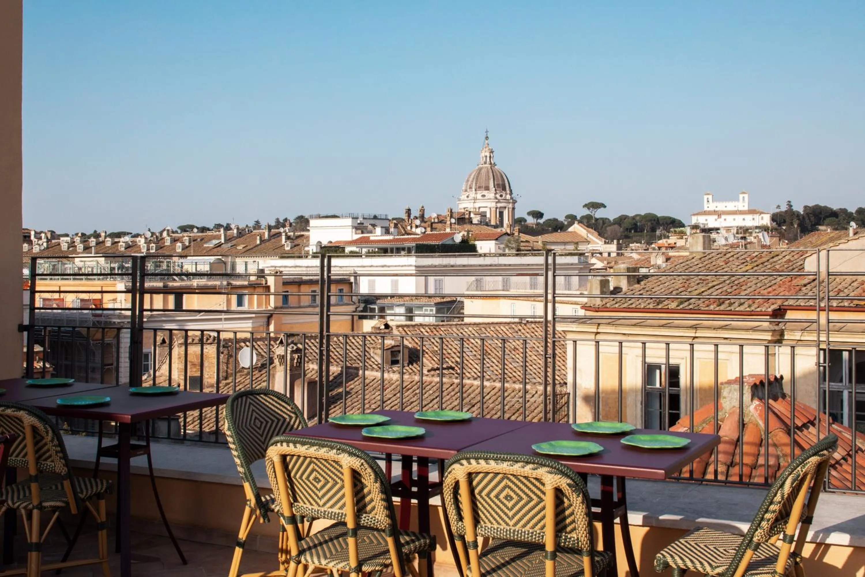 Balcony/Terrace in HOTEL ADRIANO Rooftop