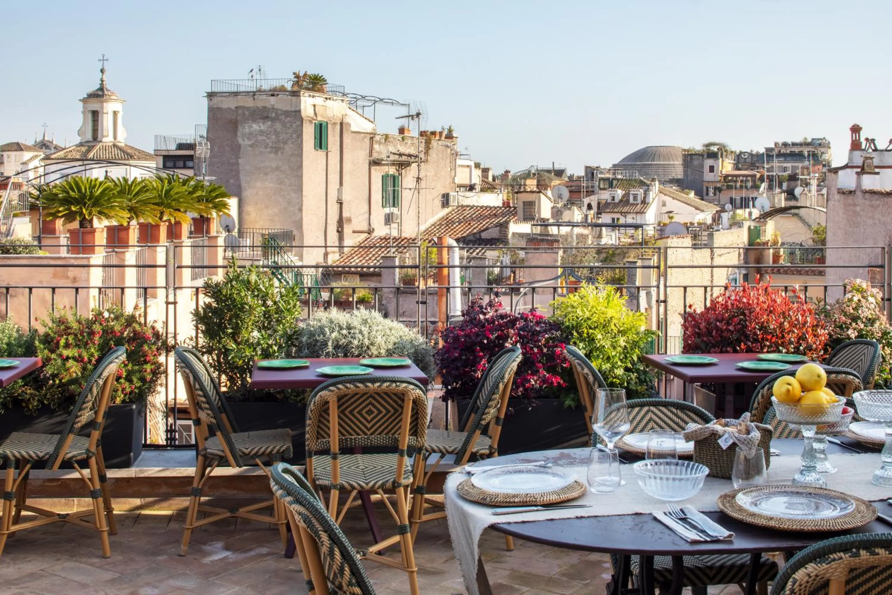 Balcony/Terrace in HOTEL ADRIANO Rooftop