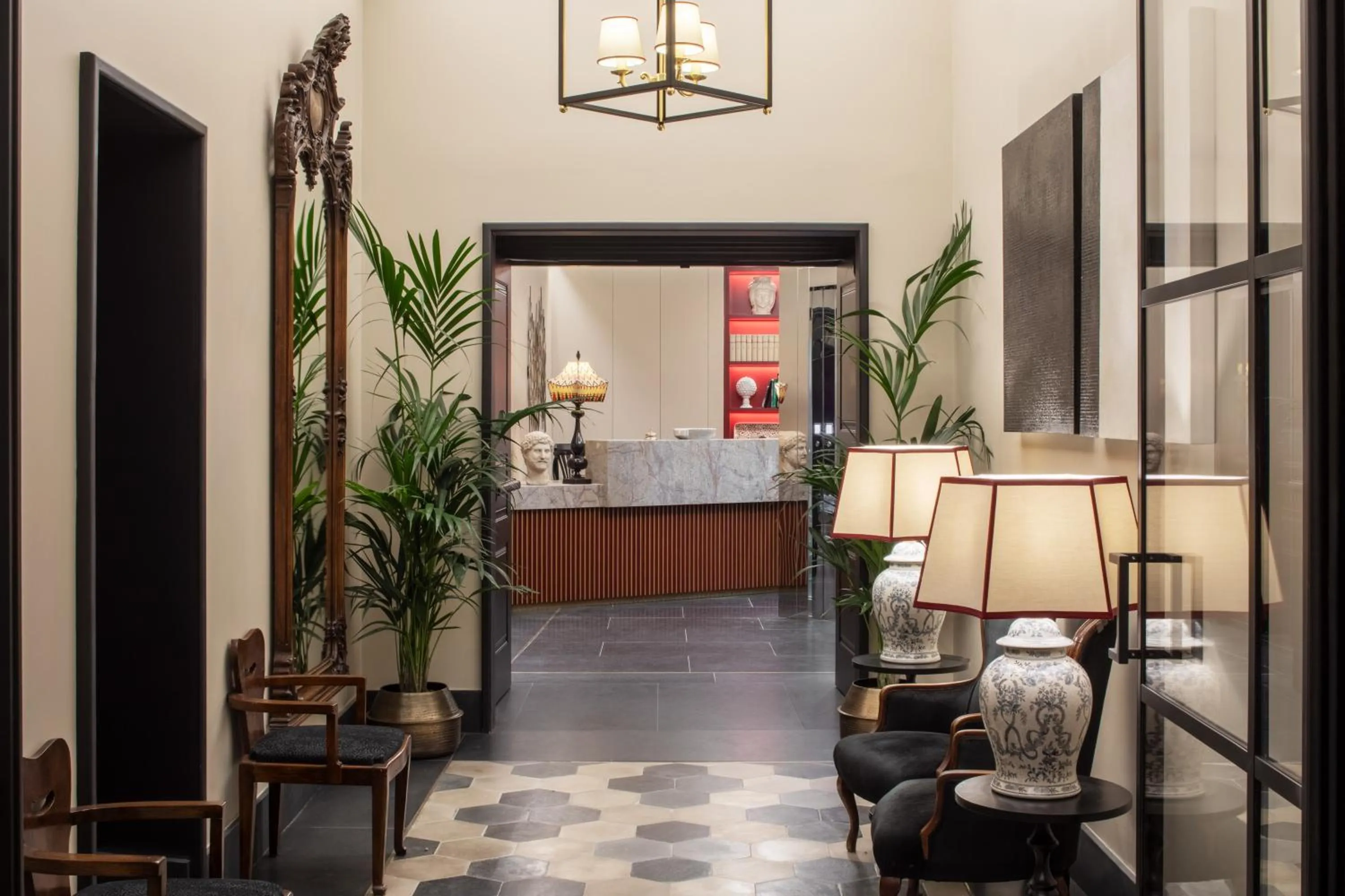 Facade/entrance in HOTEL ADRIANO Rooftop