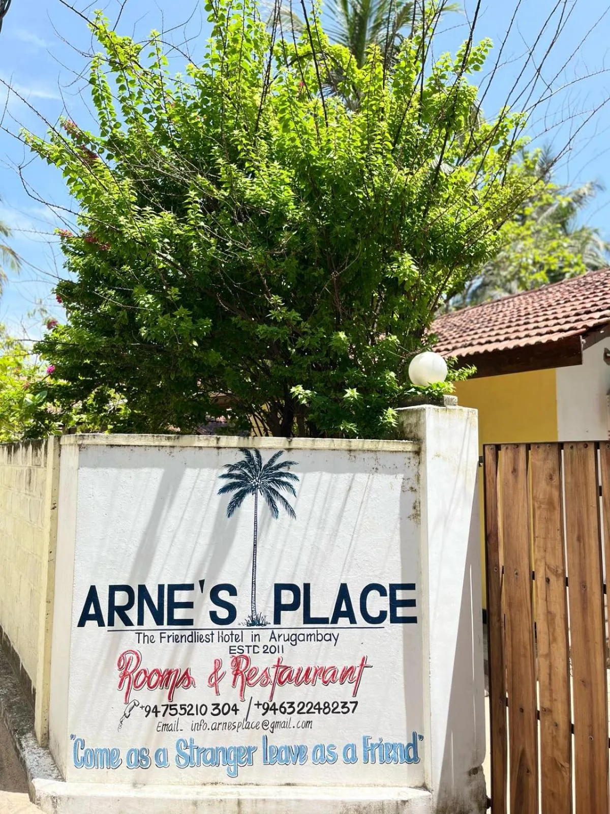 View (from property/room) in Arne's Place