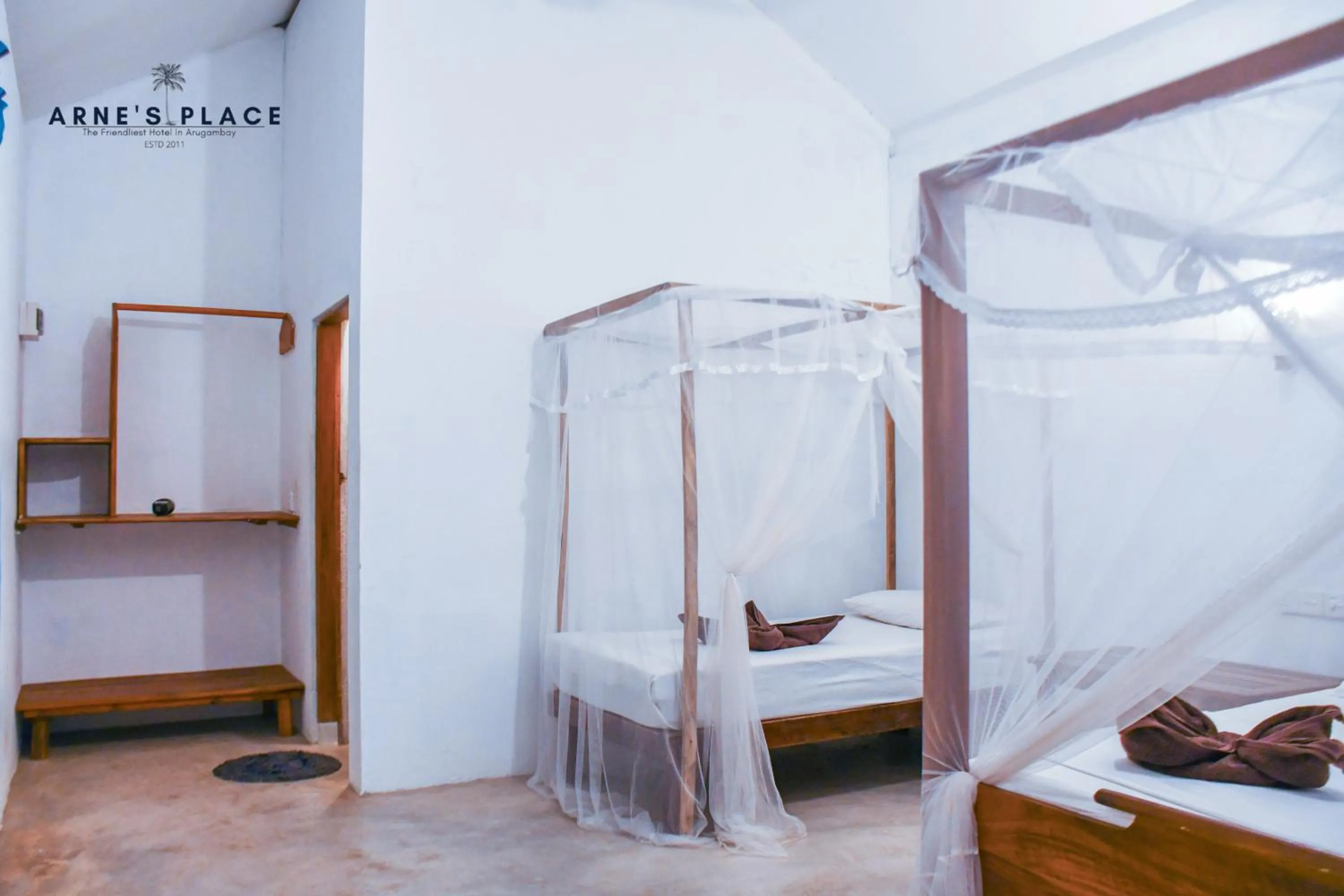 Photo of the whole room, Bed in Arne's Place