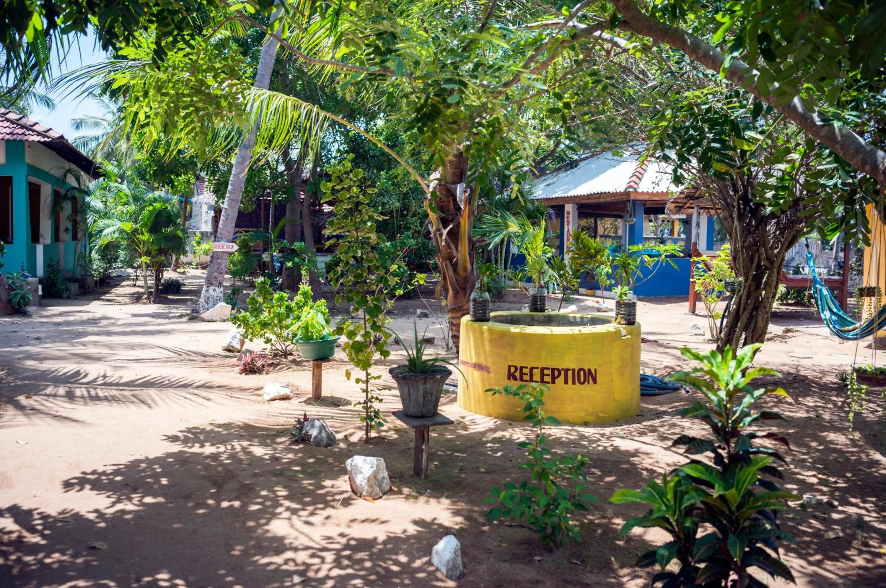 Garden view in Arne's Place