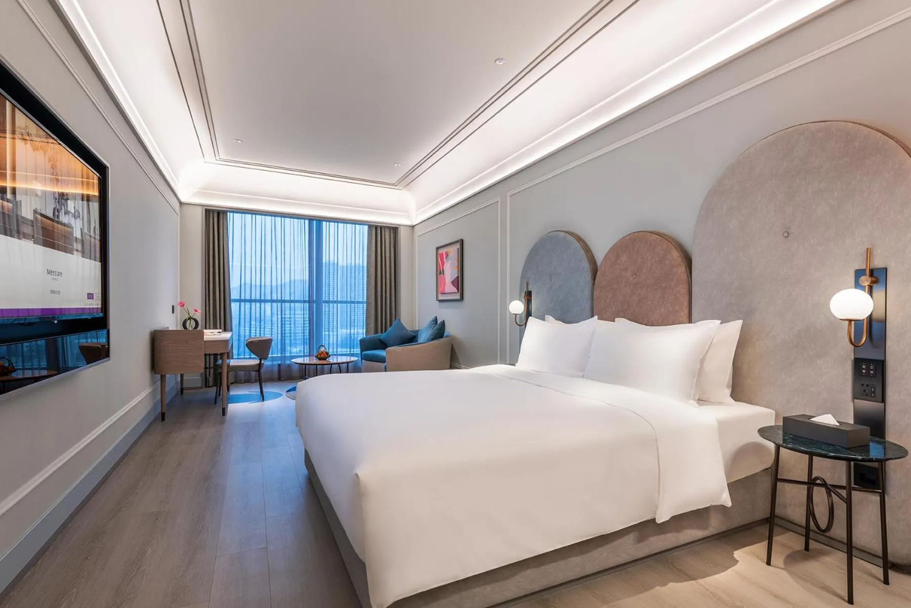 On site, Bed in Mercure Changchun Ziyou Road Dahua