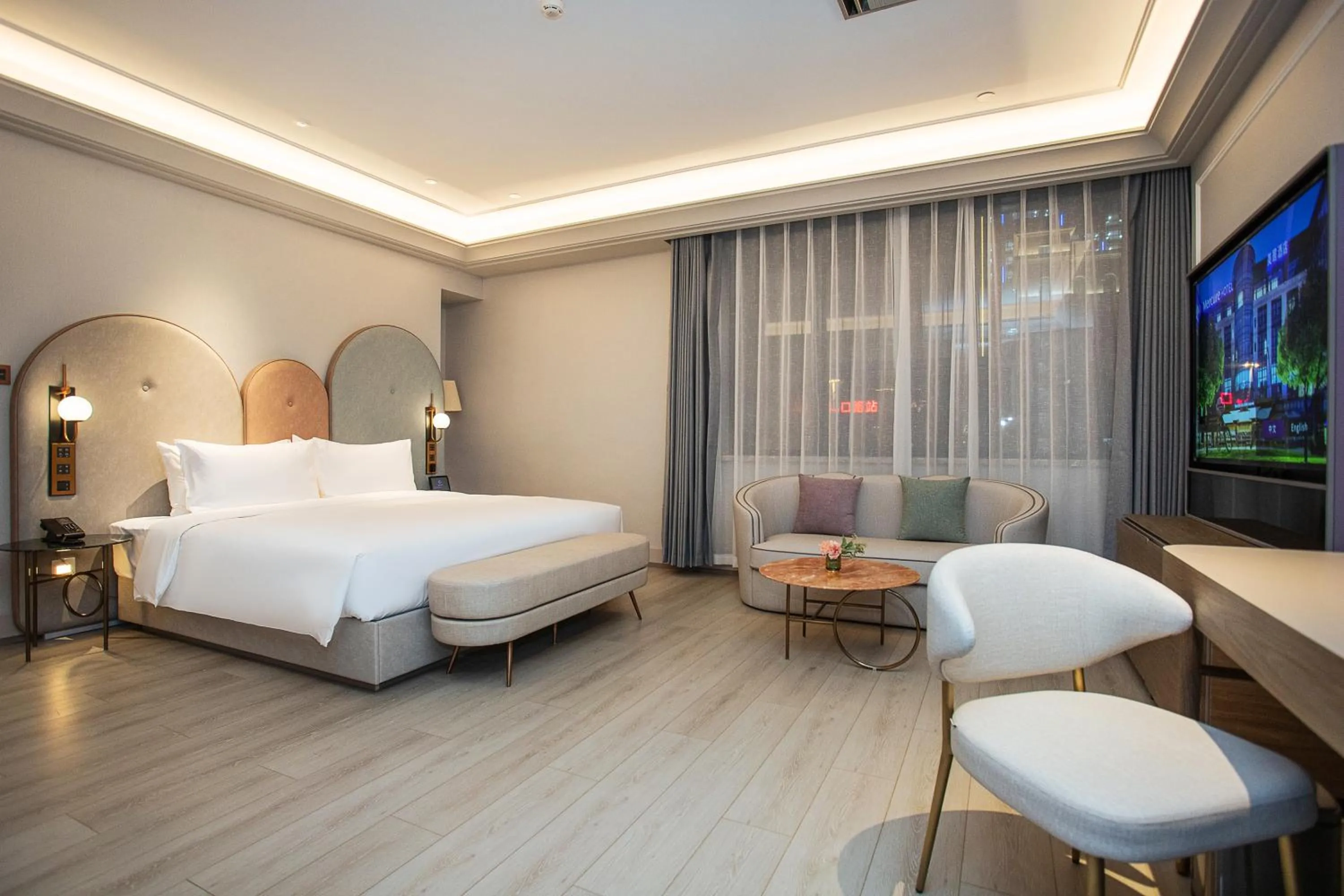 Bedroom, Bed in Mercure Changchun Ziyou Road Dahua