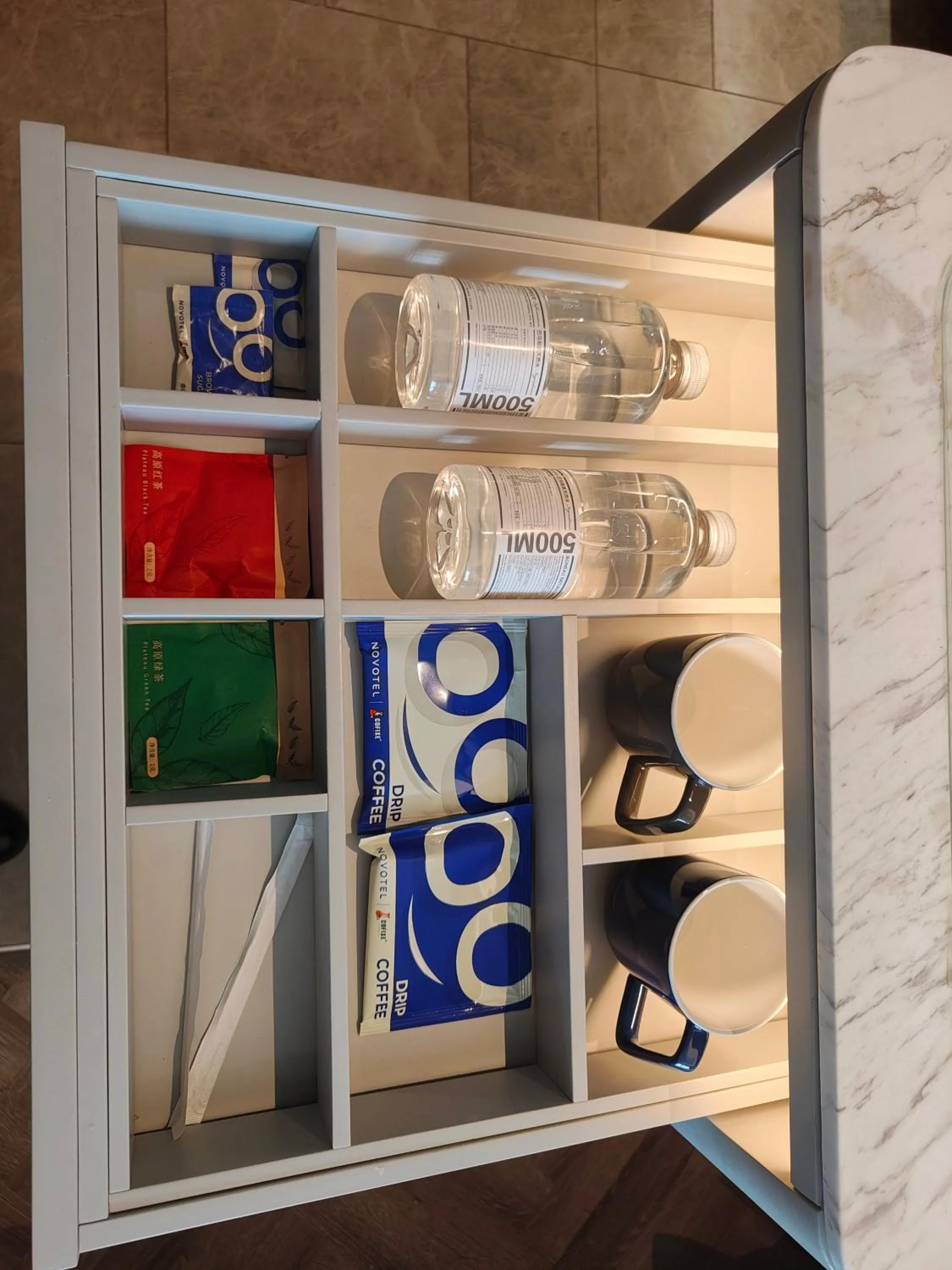 Coffee/tea facilities in Novotel Shanghai Lingang