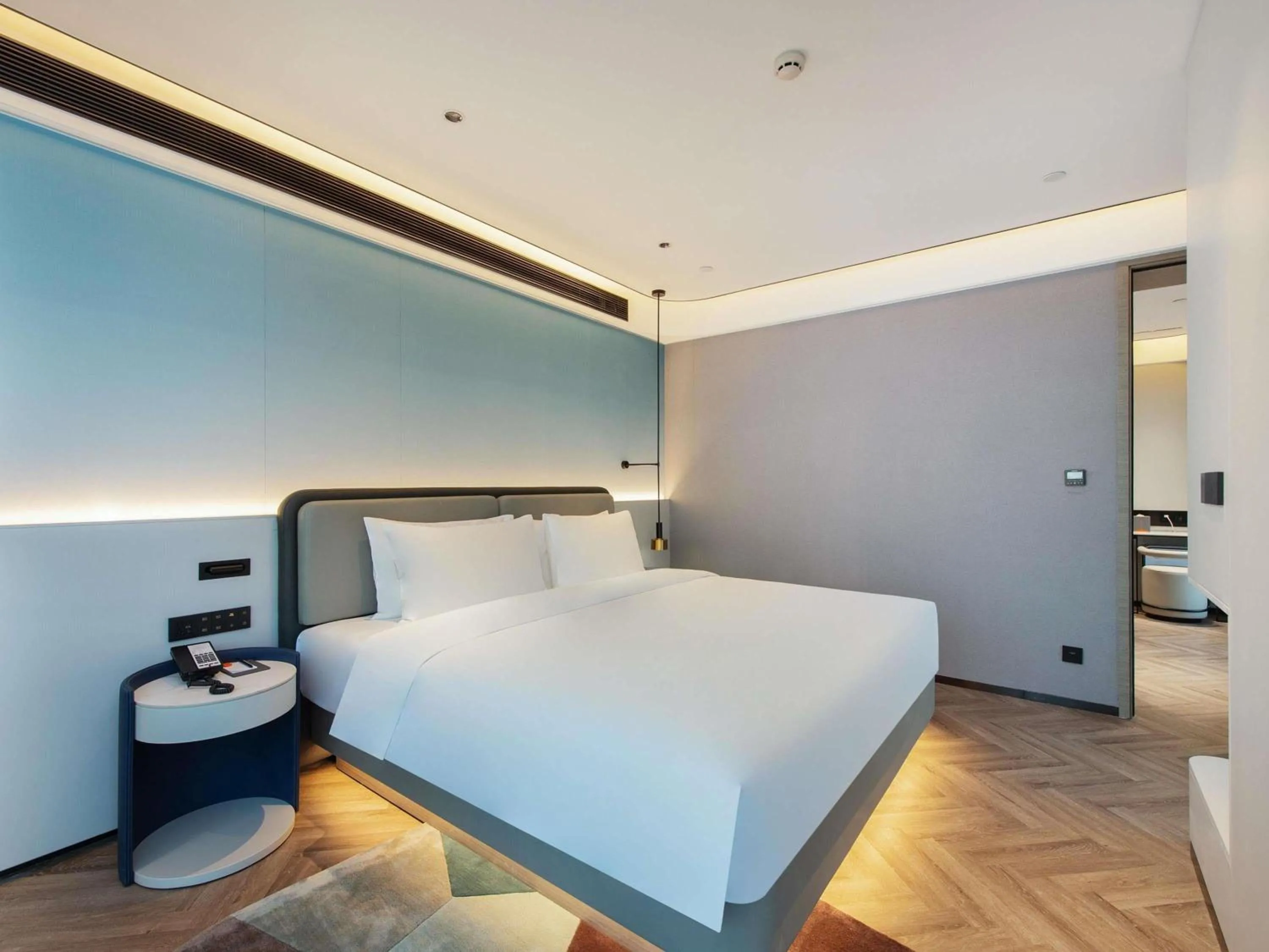 Bedroom, Bed in Novotel Shanghai Lingang