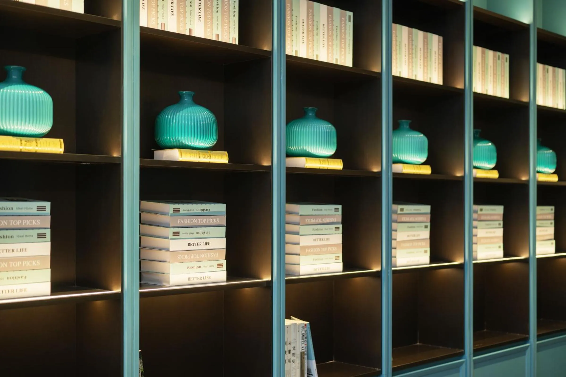 Library in Novotel Shanghai Lingang