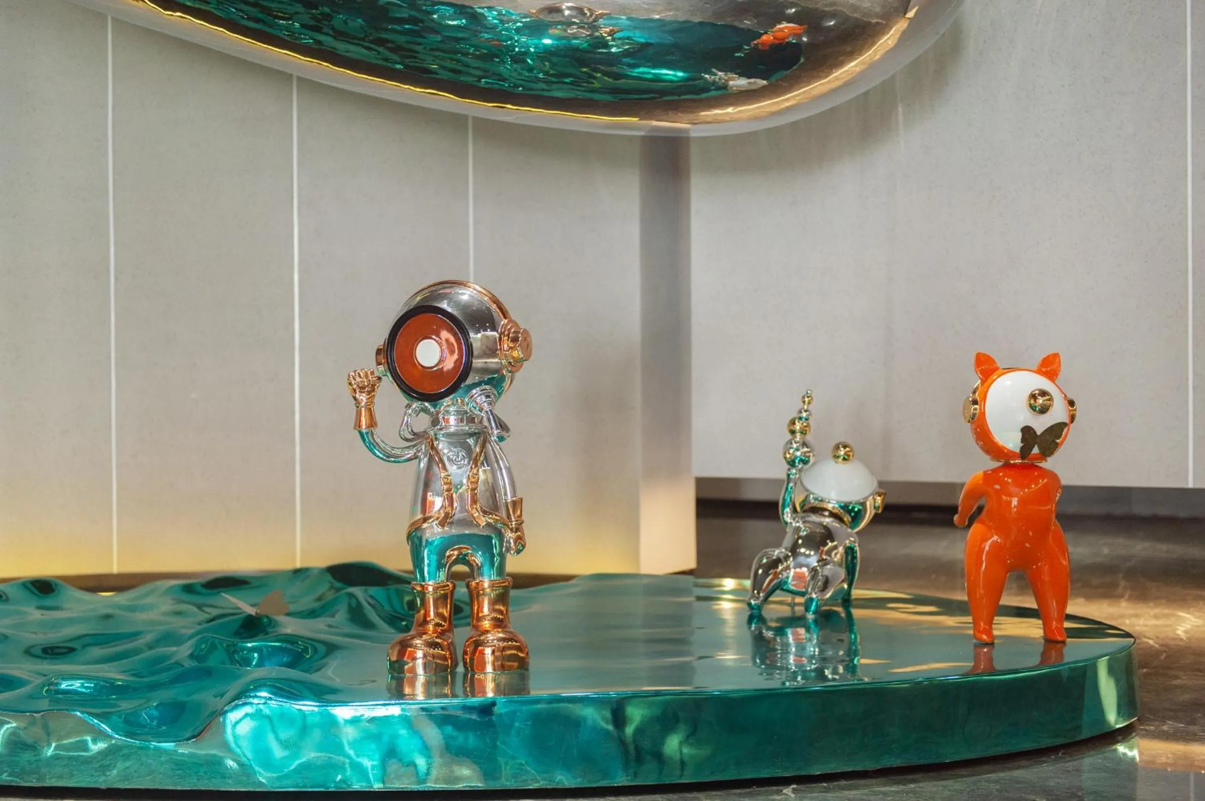 Lobby or reception in Novotel Shanghai Lingang