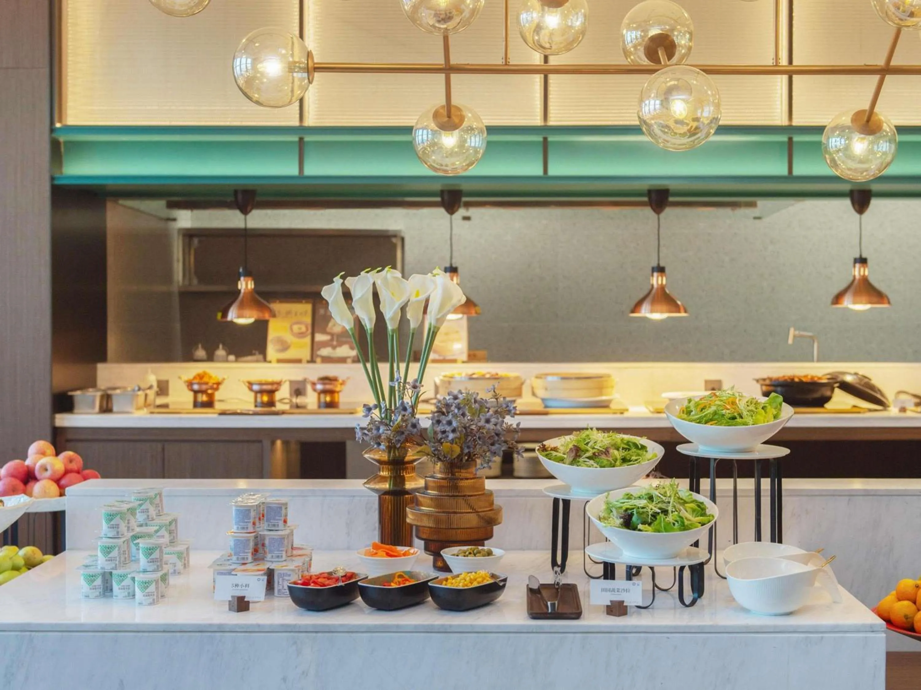 Breakfast in Novotel Shanghai Lingang