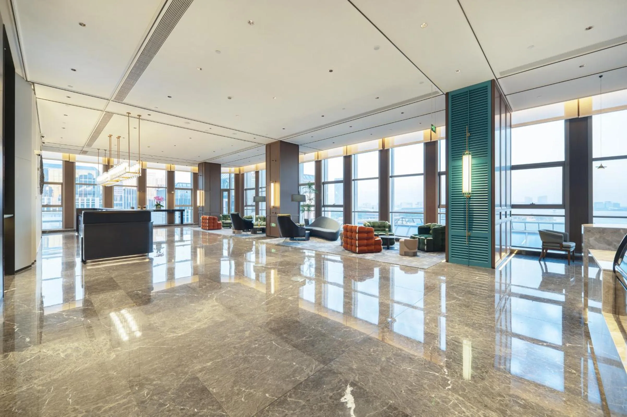 Lobby or reception in Novotel Shanghai Lingang