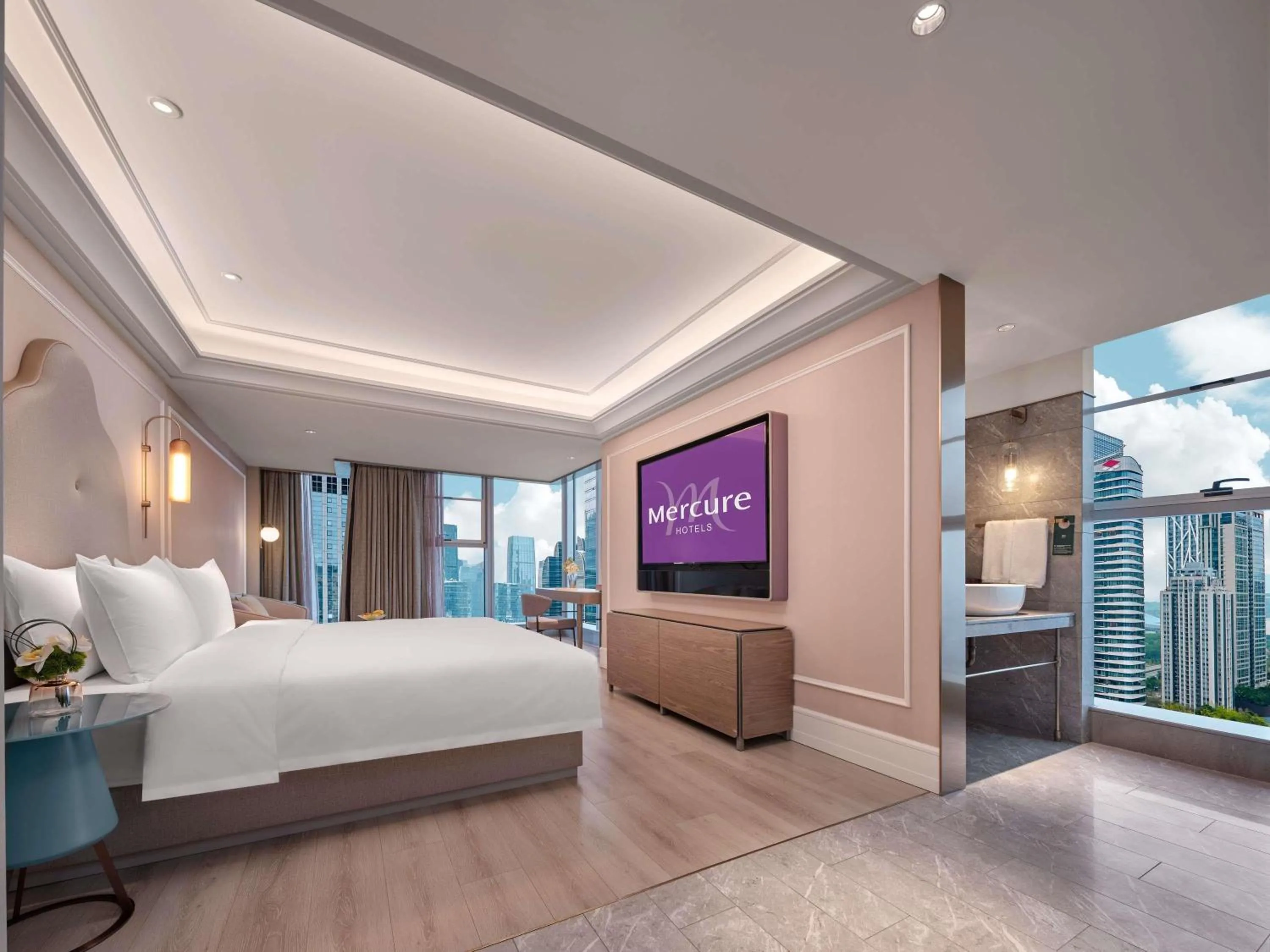Bedroom, Bed in Mercure Hefei City Hall Square